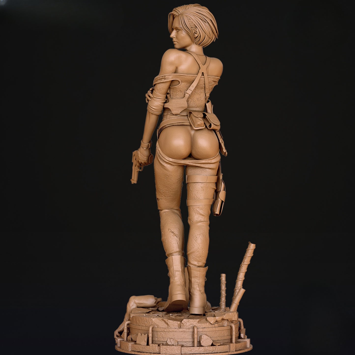 1563 Jill Valentine_Resident Evil NSFW - STL 3D Print Files
