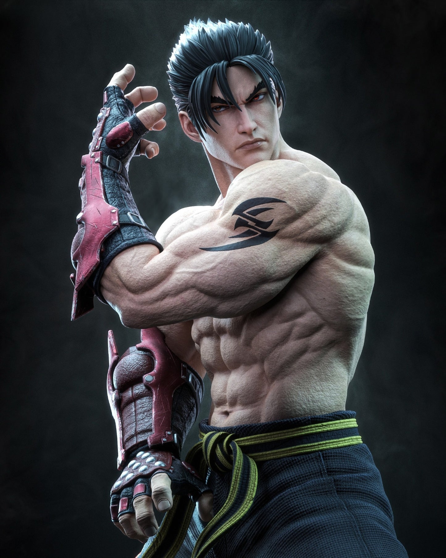 1398 Jin Kazama_Tekken - STL 3D Print Files