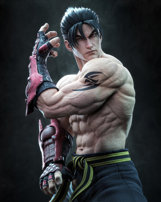 1398 Jin Kazama_Tekken - STL 3D Print Files