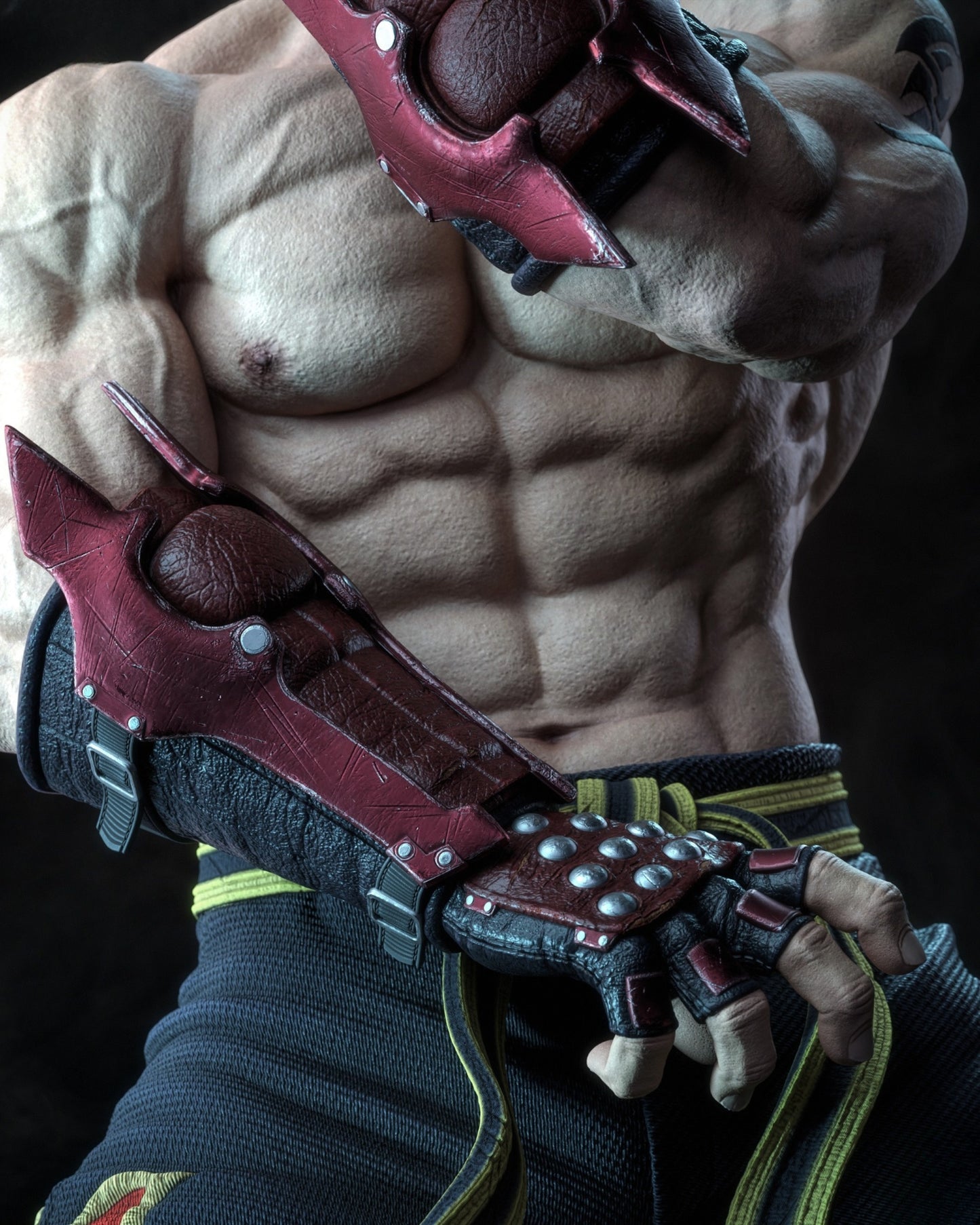 1398 Jin Kazama_Tekken - STL 3D Print Files