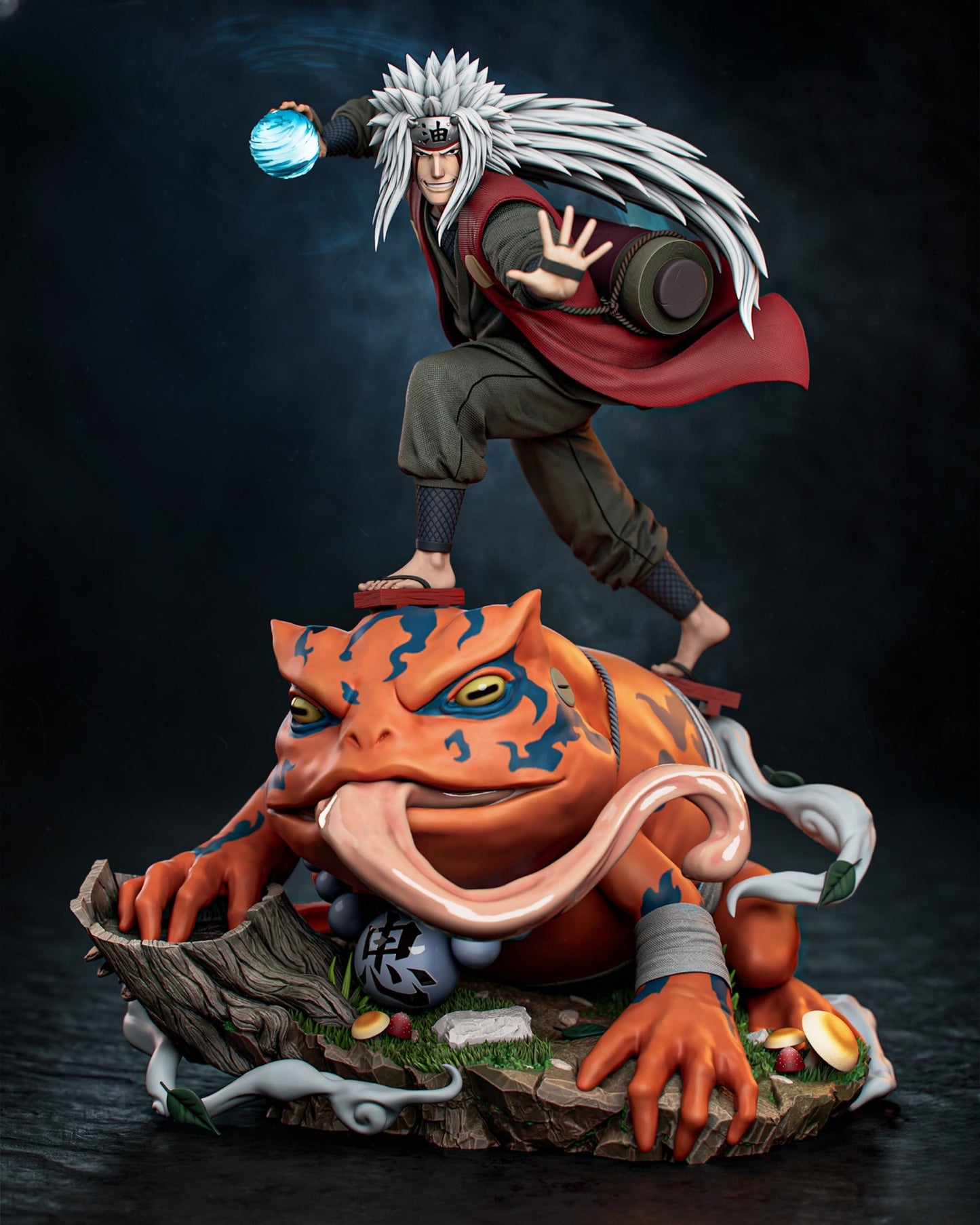 0651 Jiraiya Naruto - STL 3D Print Files