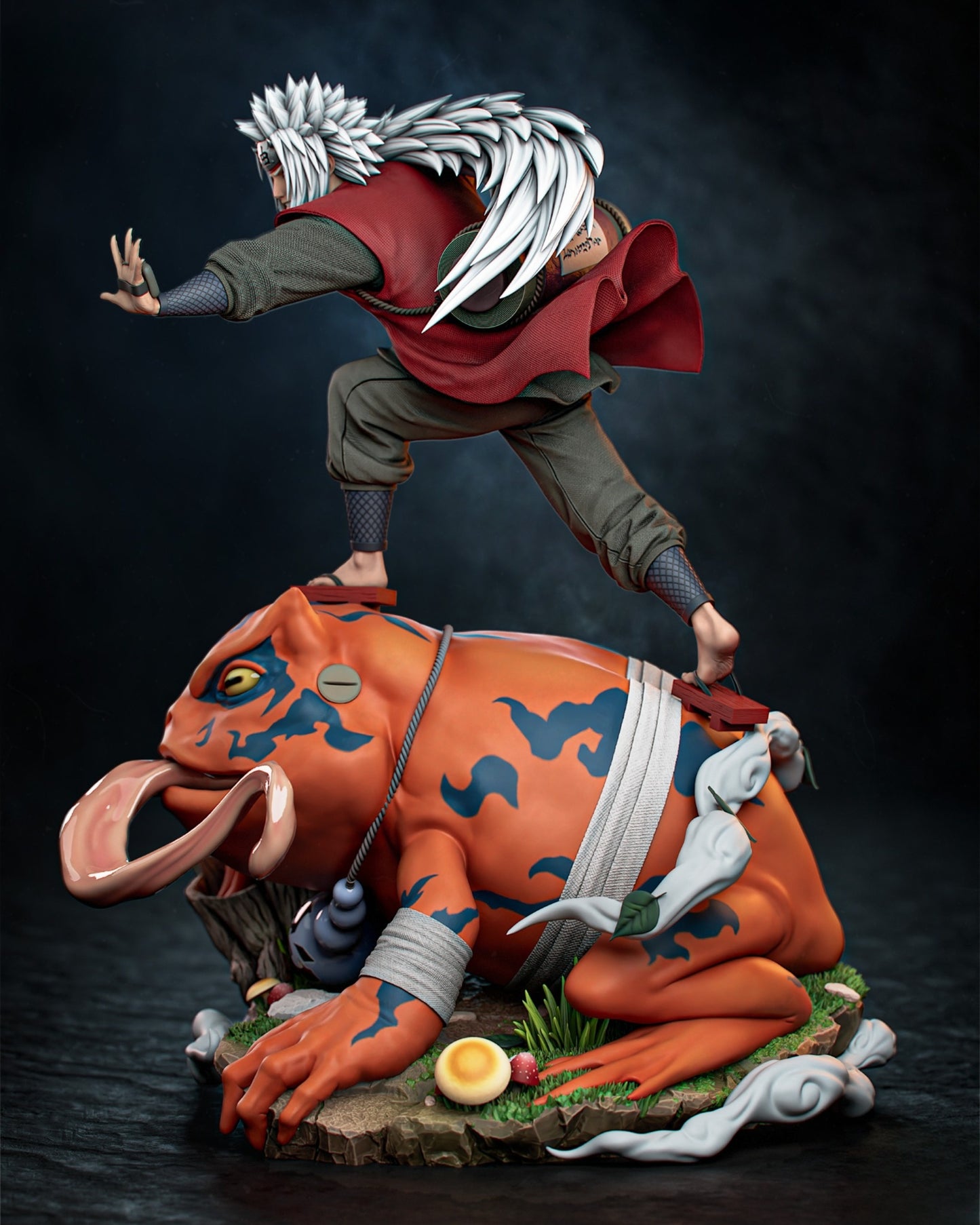 0651 Jiraiya Naruto - STL 3D Print Files
