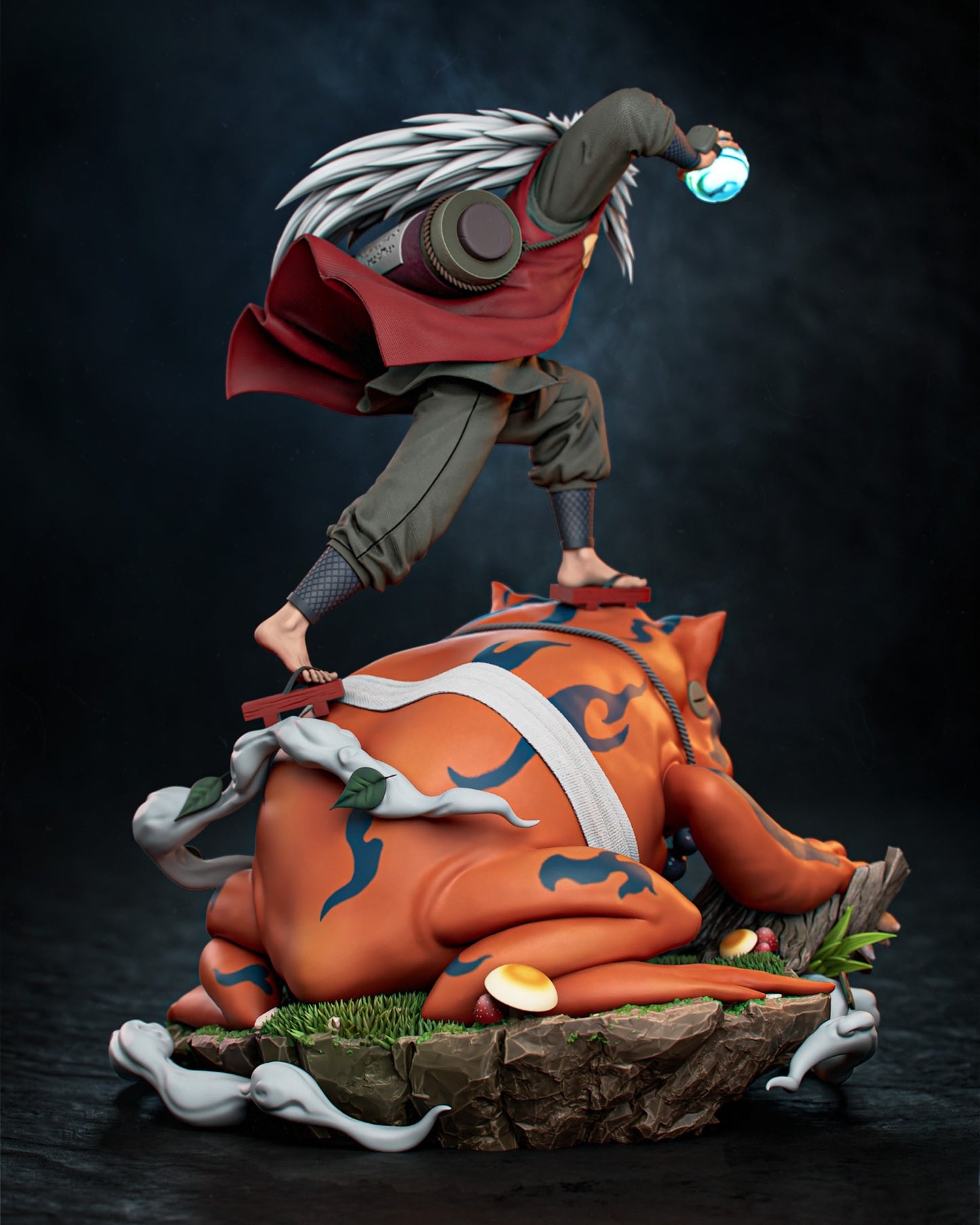 0651 Jiraiya Naruto - STL 3D Print Files