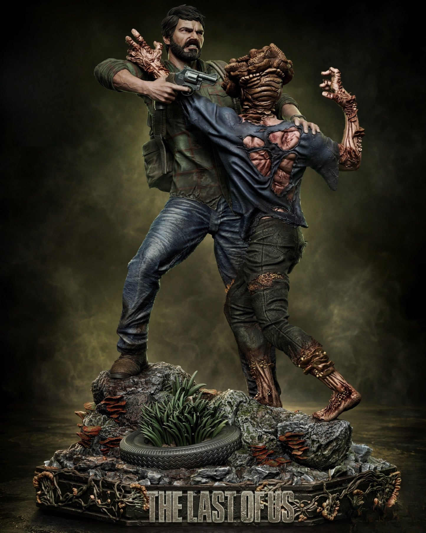 1361 Joel and Clicker_The Last of Us - STL 3D Print Files
