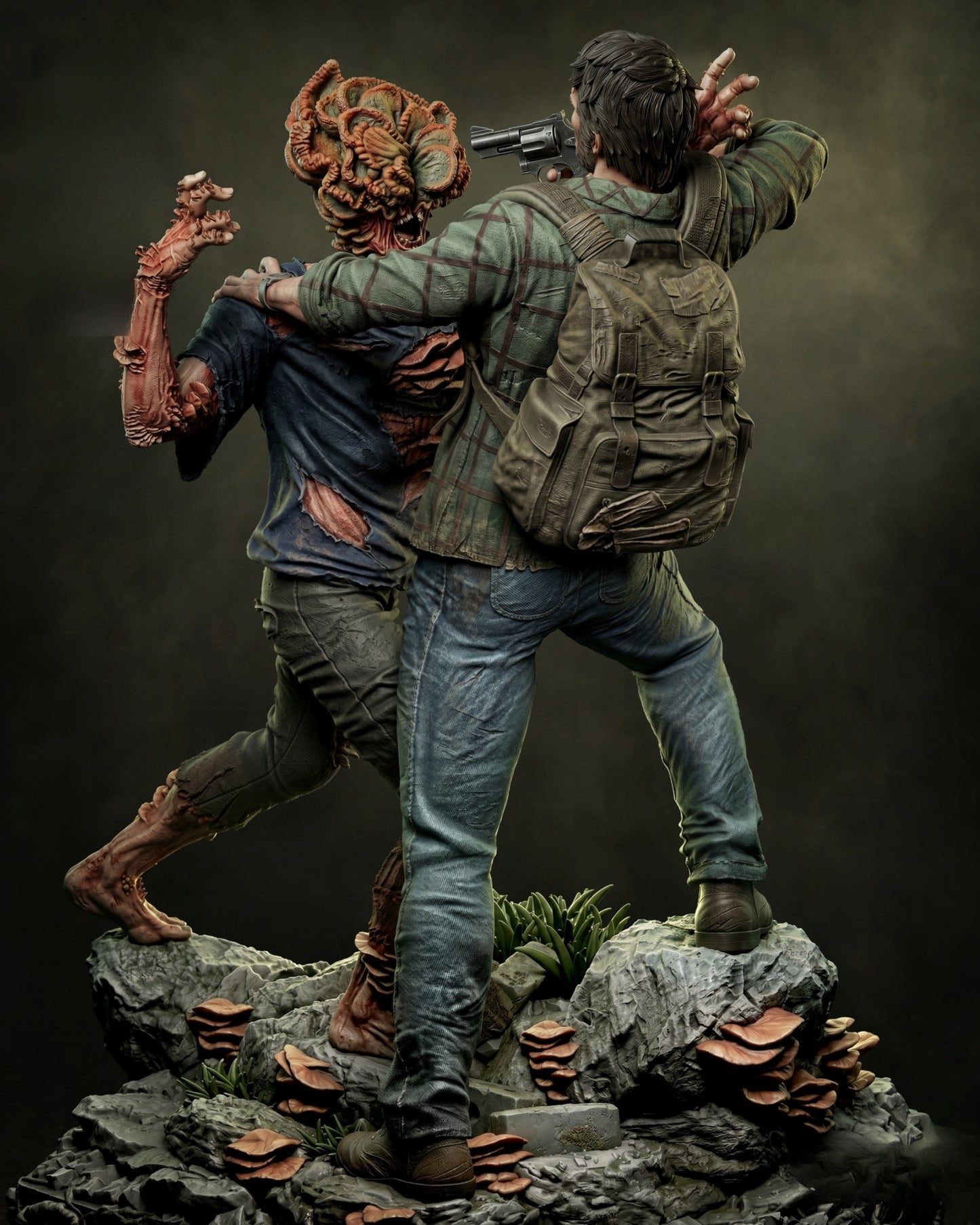 1361 Joel and Clicker_The Last of Us - STL 3D Print Files