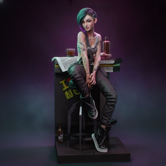 0361 Judy_Cyberpunk 2077 - STL 3D Print Files