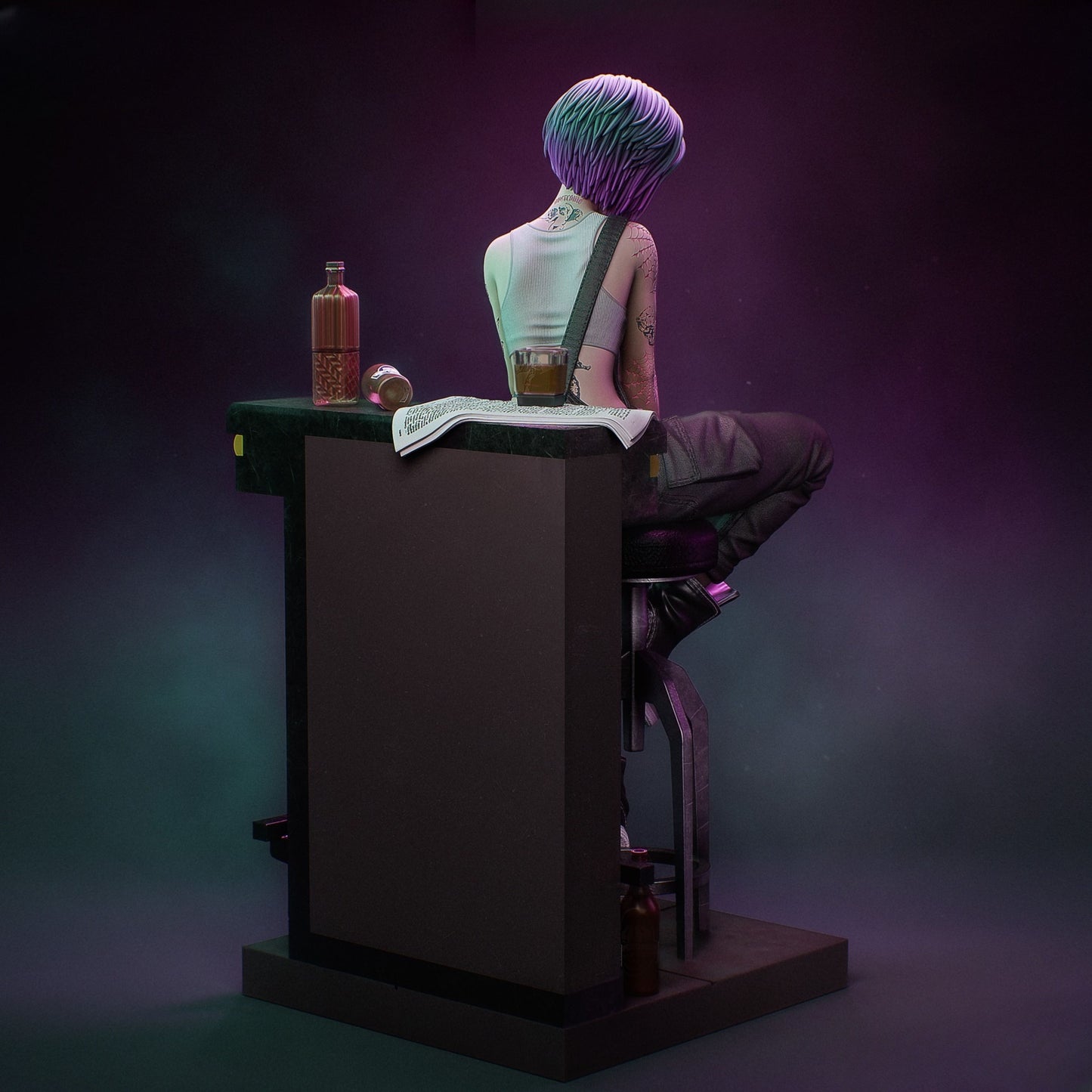 0361 Judy_Cyberpunk 2077 - STL 3D Print Files