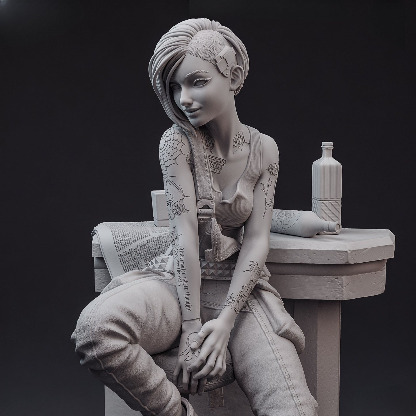 0361 Judy_Cyberpunk 2077 - STL 3D Print Files