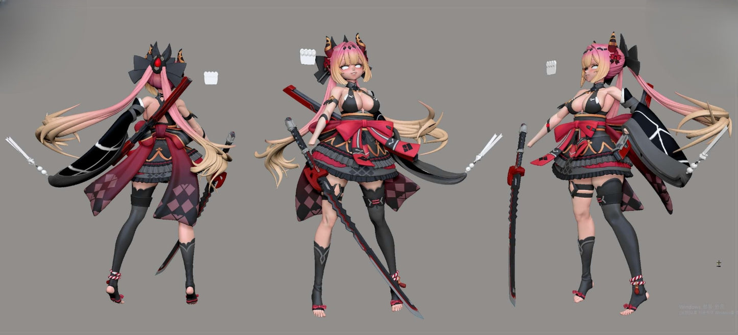 1617 Chii_Soul Worker - STL 3D Print Files