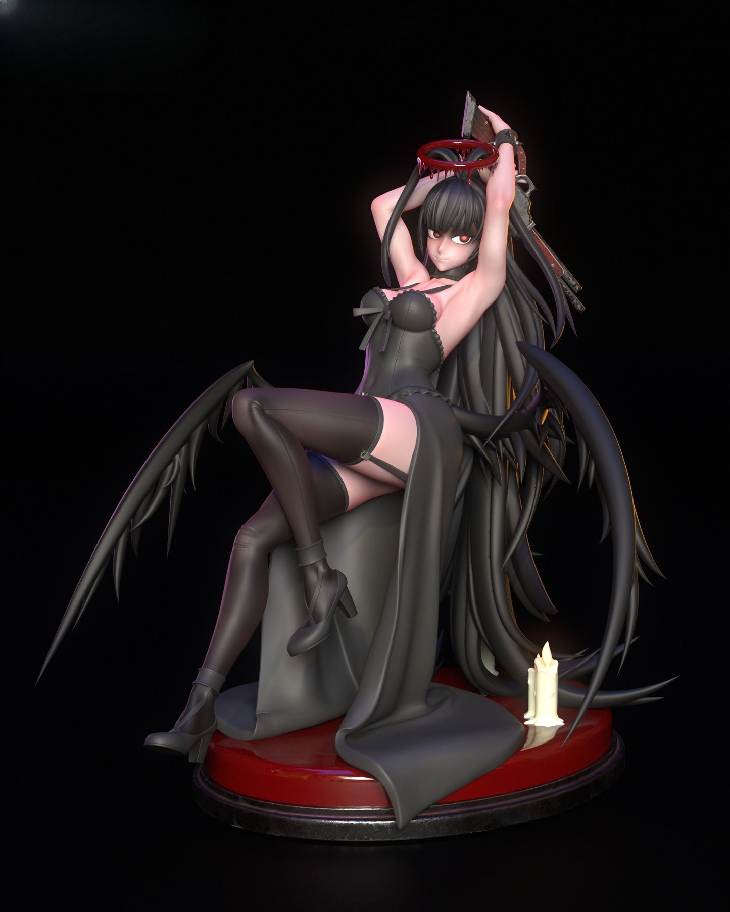 1522 Kenzaki Tsurugi_Blue Archive - STL 3D Print Files