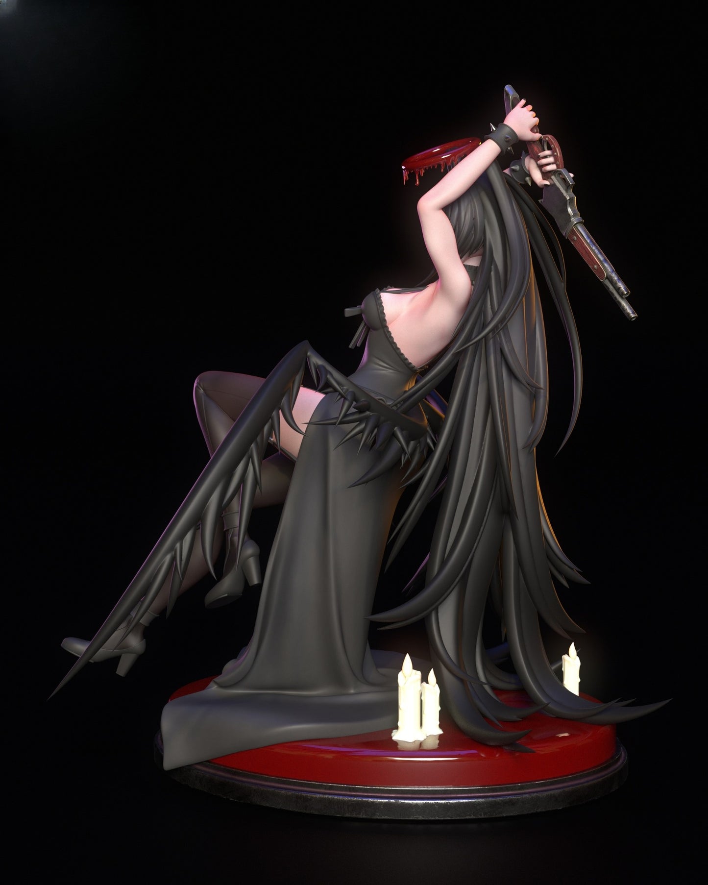 1522 Kenzaki Tsurugi_Blue Archive - STL 3D Print Files