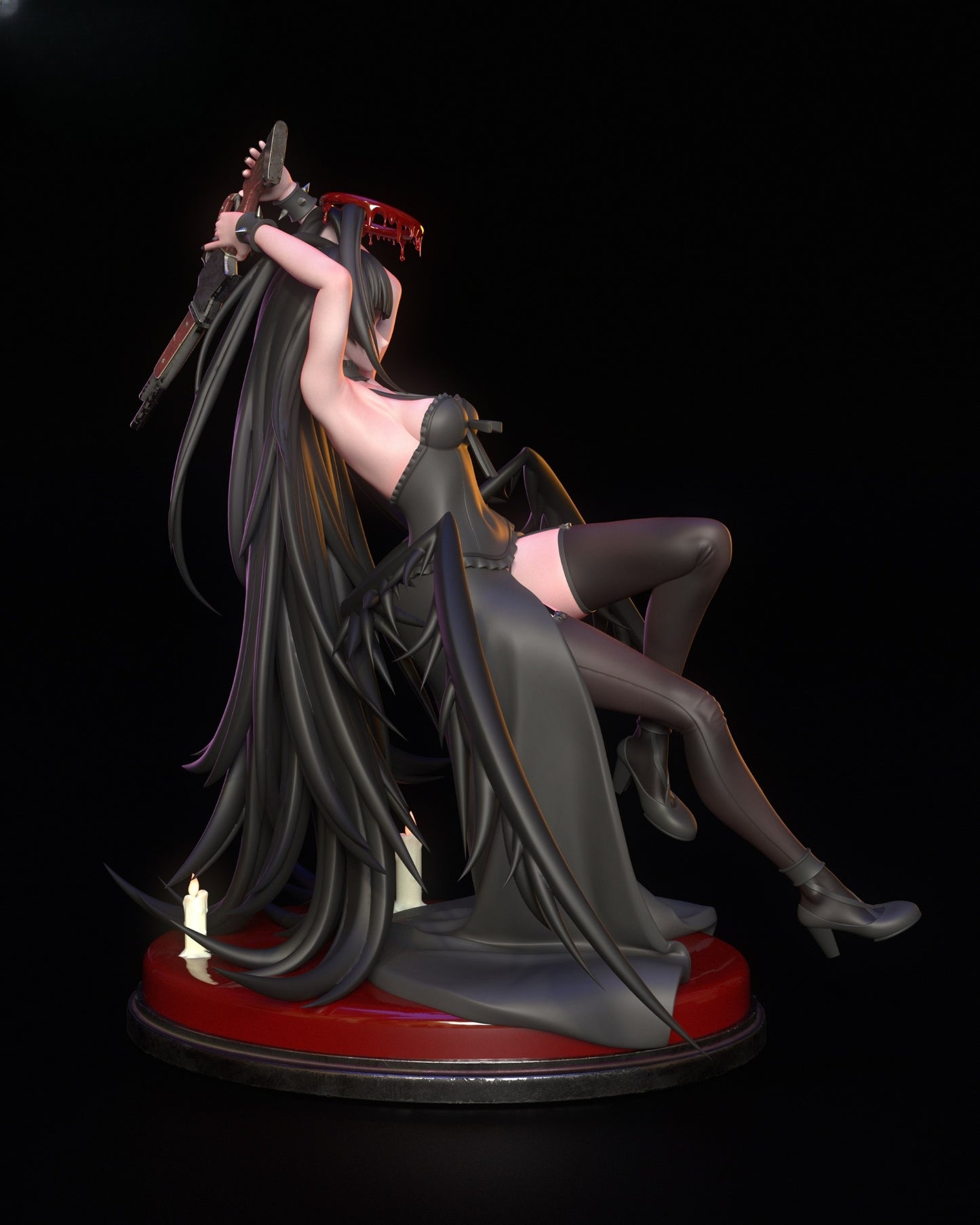 1522 Kenzaki Tsurugi_Blue Archive - STL 3D Print Files