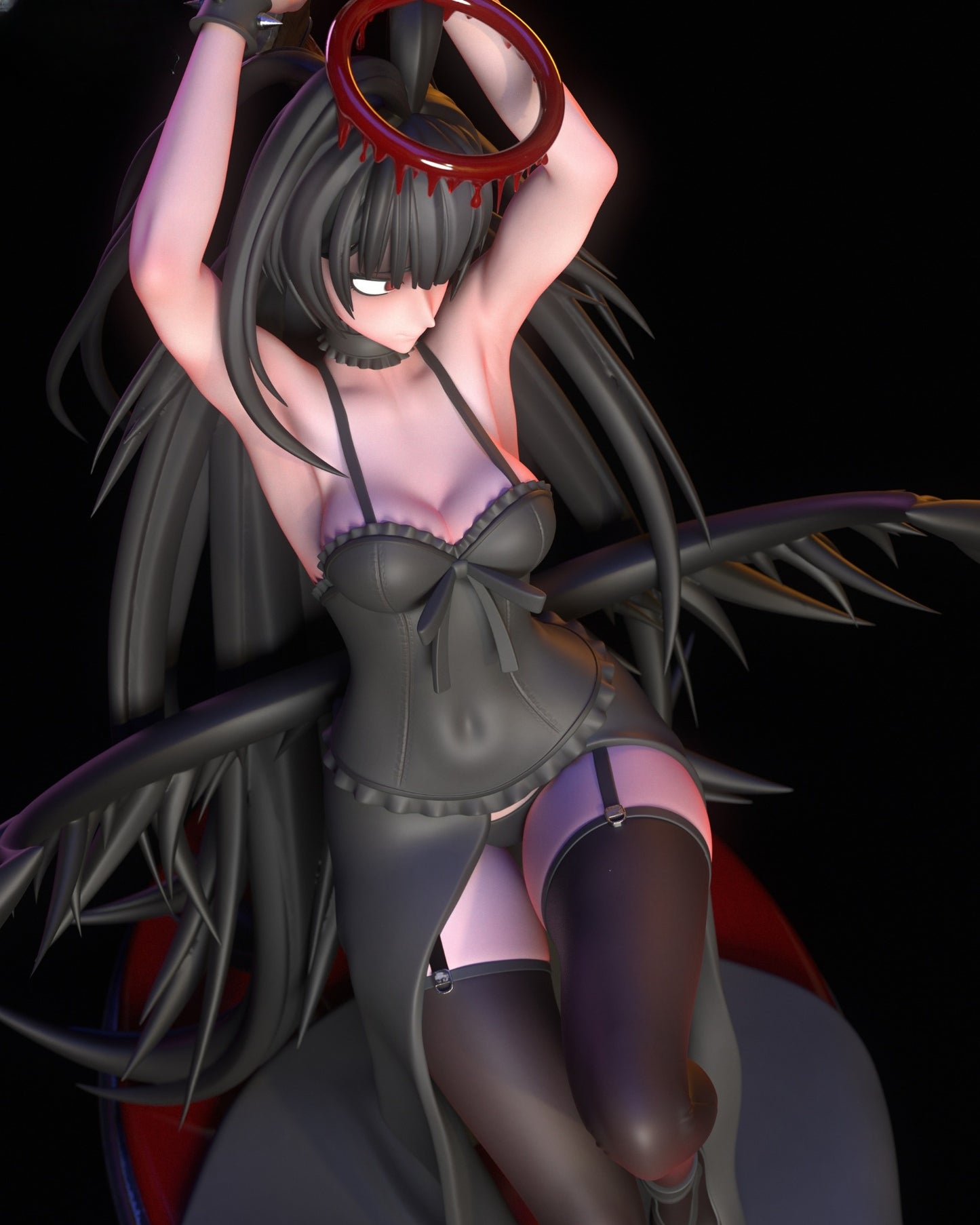1522 Kenzaki Tsurugi_Blue Archive - STL 3D Print Files
