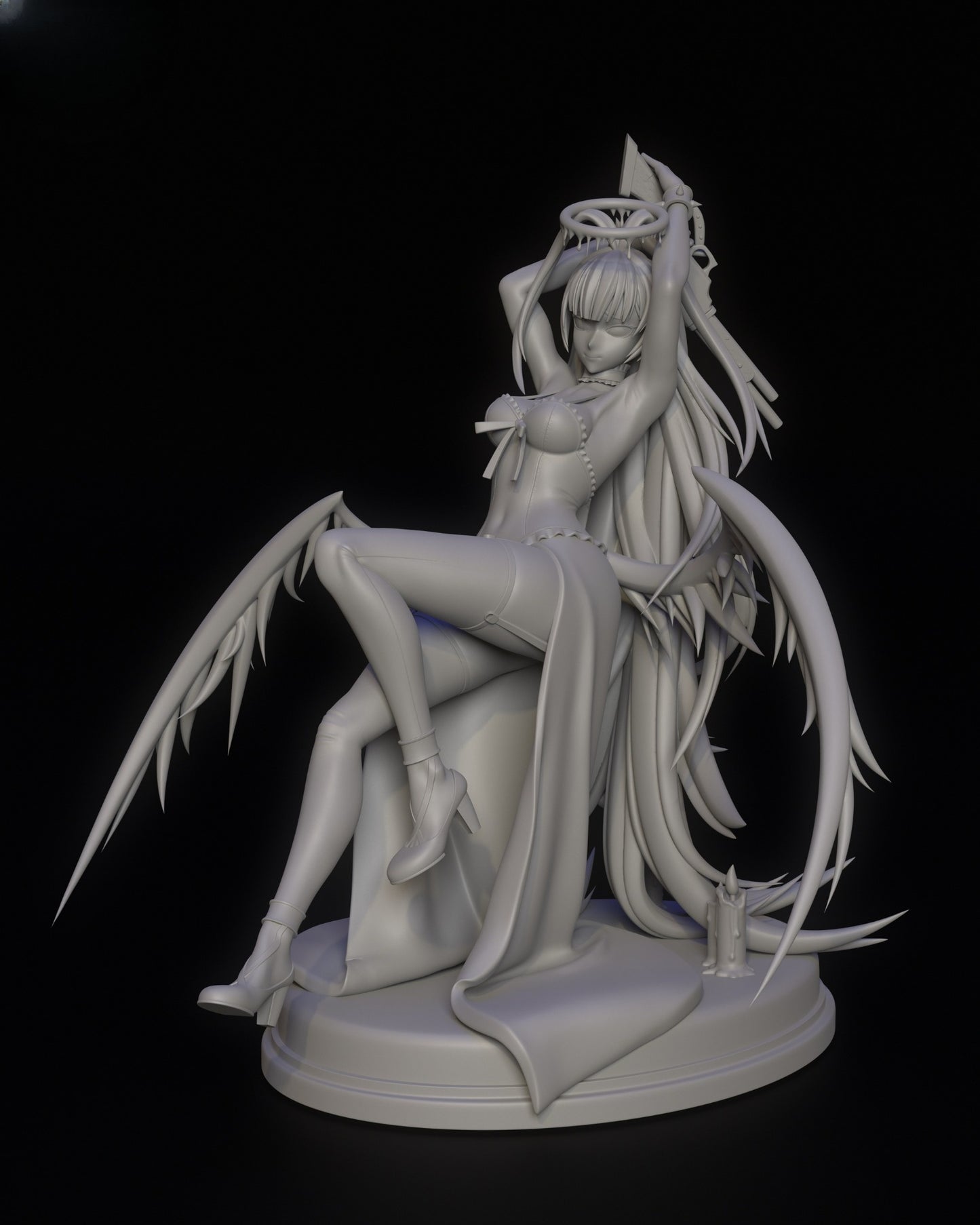 1522 Kenzaki Tsurugi_Blue Archive - STL 3D Print Files