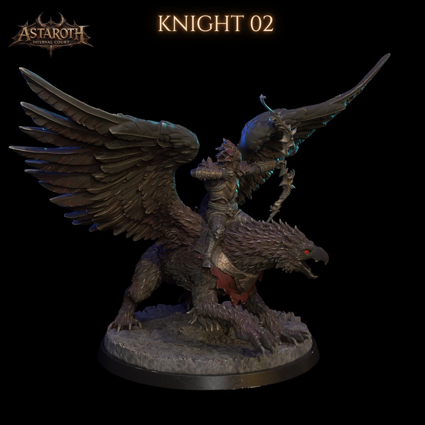 1509 Astaroth Internal Court Miniatures Set May2026 - STL 3D Print Files