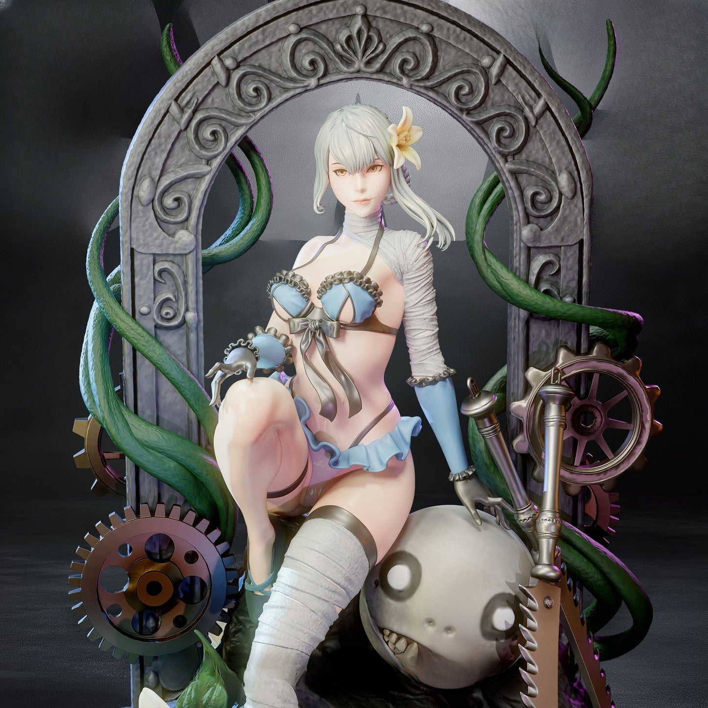 1207 Kainé_NieR Replicant NSFW - STL 3D Print Files