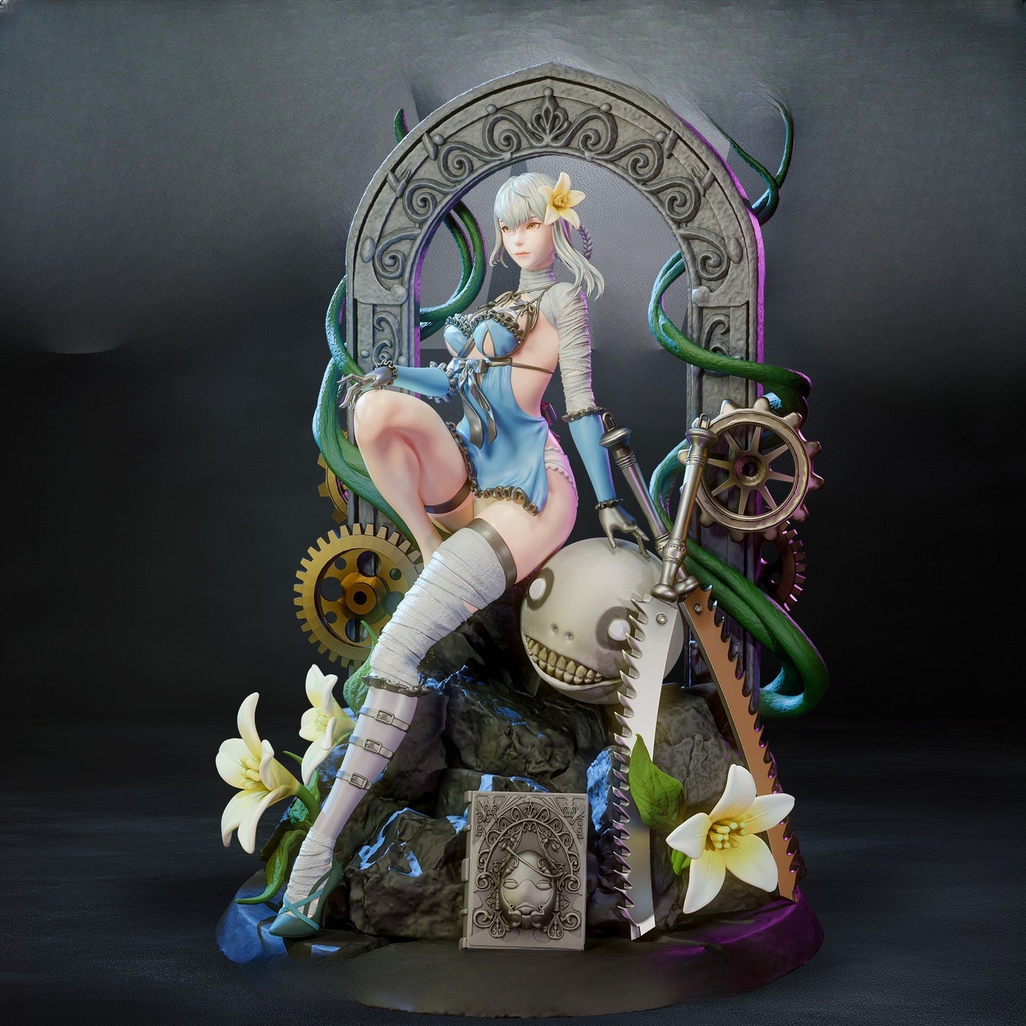 1207 Kainé_NieR Replicant NSFW - STL 3D Print Files