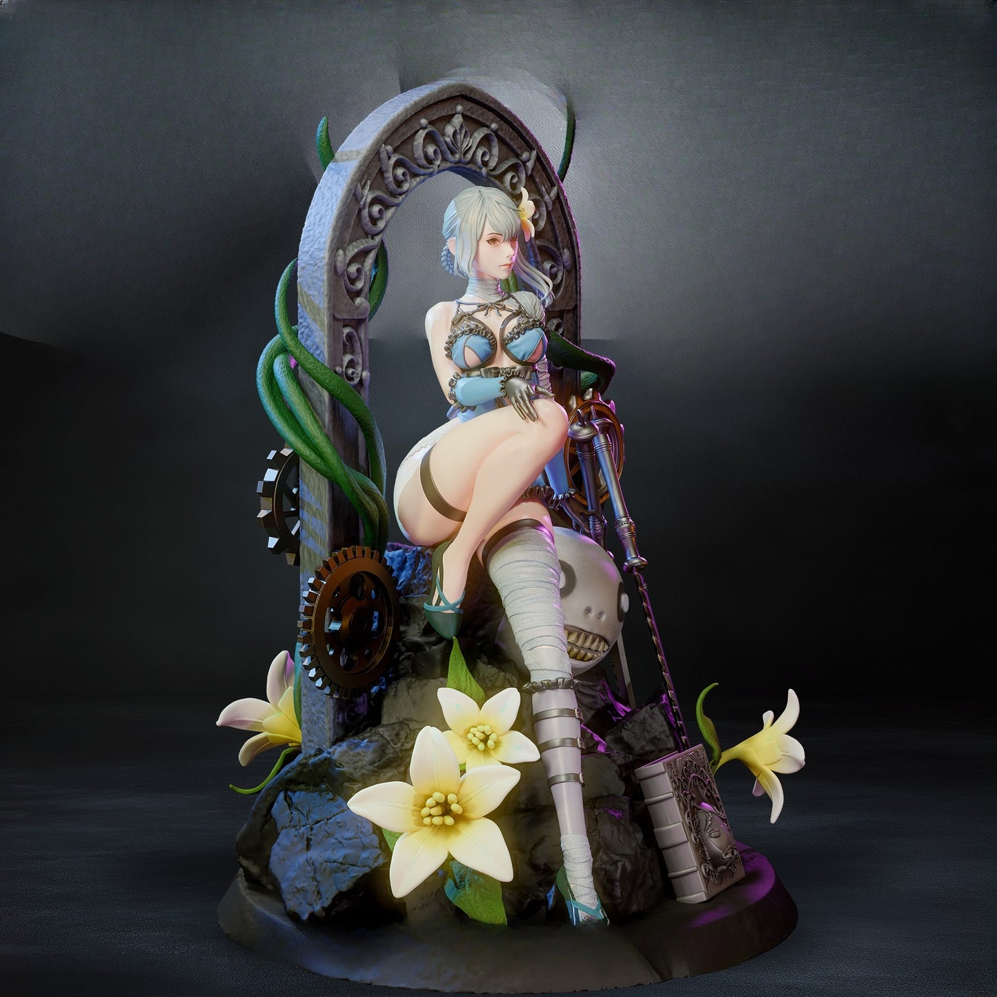 1207 Kainé_NieR Replicant NSFW - STL 3D Print Files