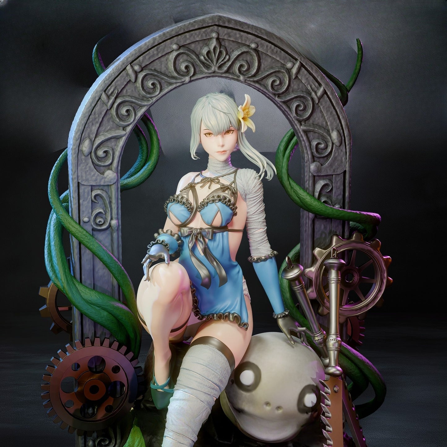 1207 Kainé_NieR Replicant NSFW - STL 3D Print Files