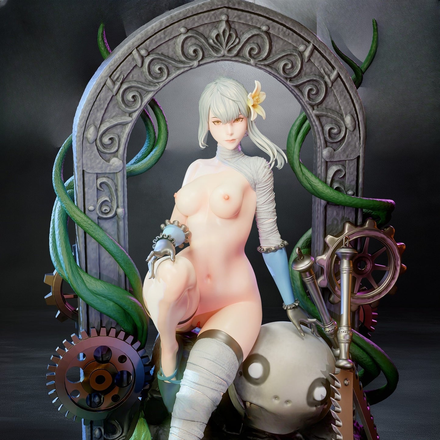 1207 Kainé_NieR Replicant NSFW - STL 3D Print Files