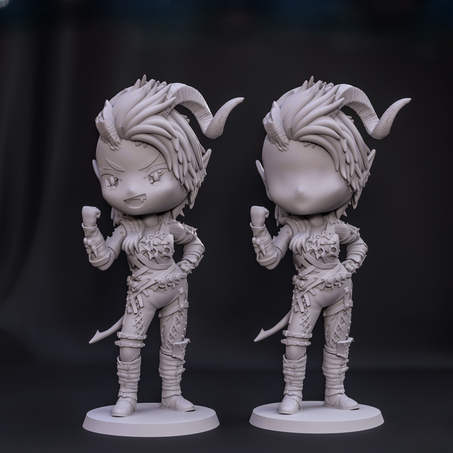 0064 Karlach - Baldur's Gate3 - STL 3D Print Files