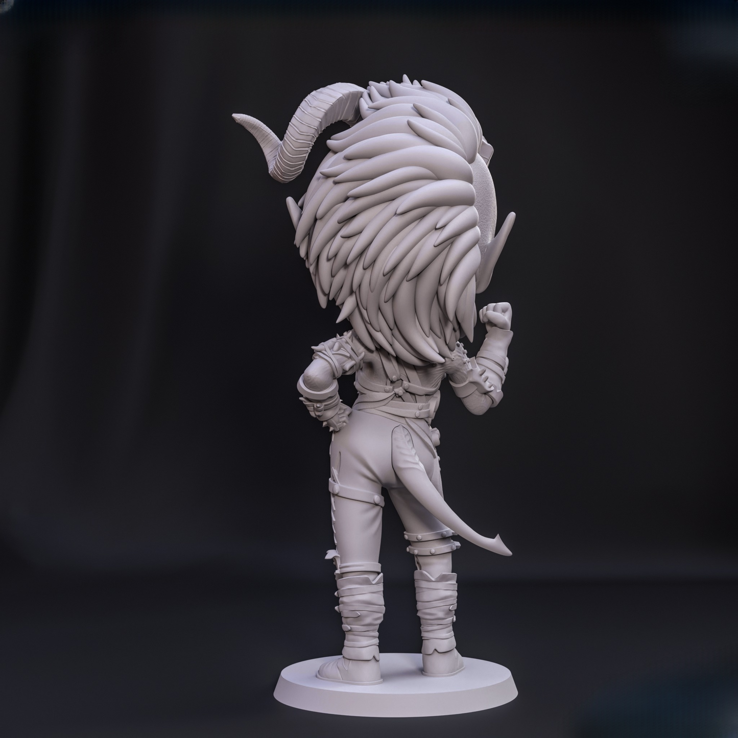 0064 Karlach - Baldur's Gate3 - STL 3D Print Files