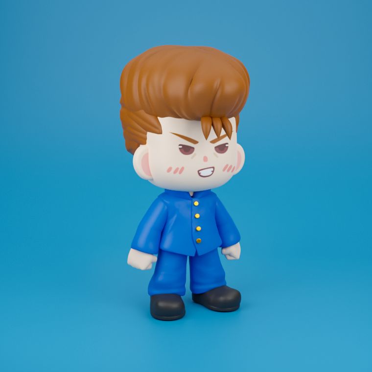0171 Kazuma Kuwabara - STL 3D Print Files