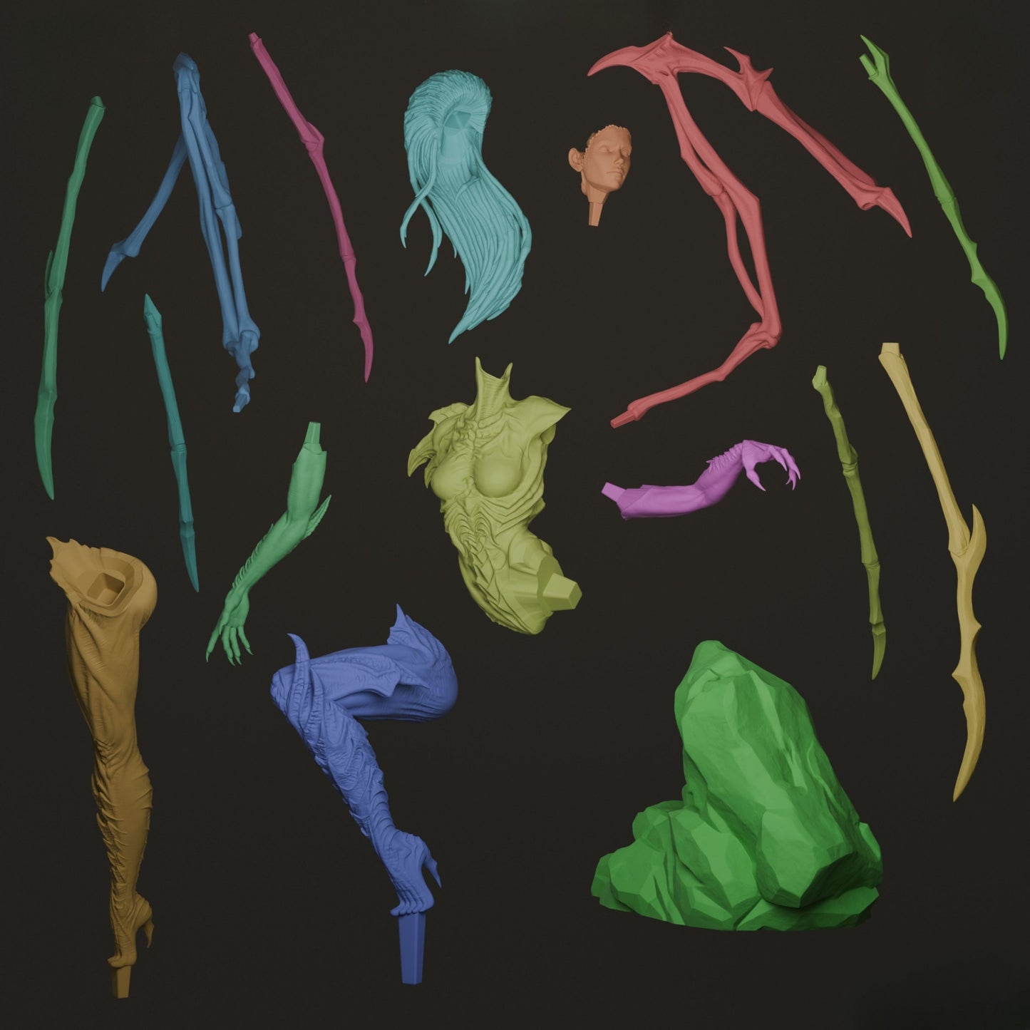 0512 Kerrigan - STL 3D Print Files