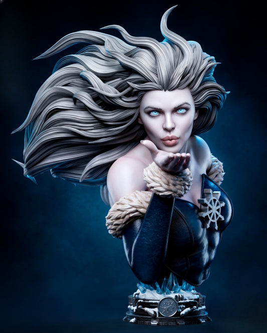 1368 Killer Frost_Bust - STL 3D Print Files