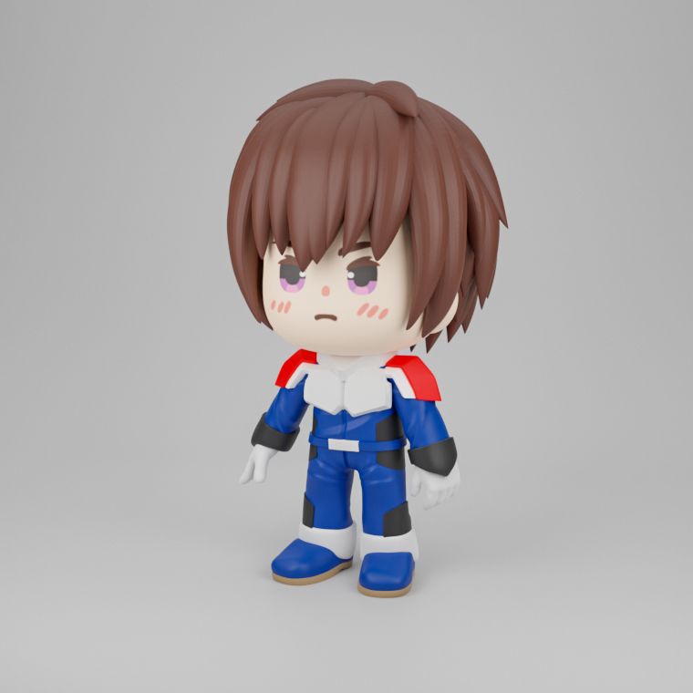 0135 Kira Yamato - STL 3D Print Files