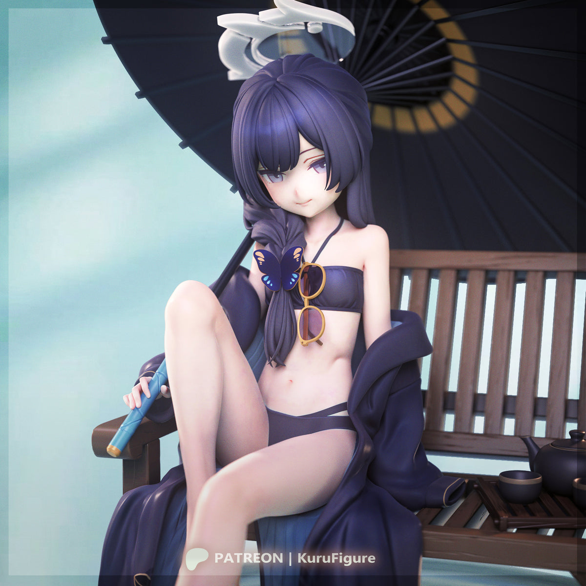 2048 Ryuuge Kisaki_Blue Archive NSFW - STL 3D Print Files