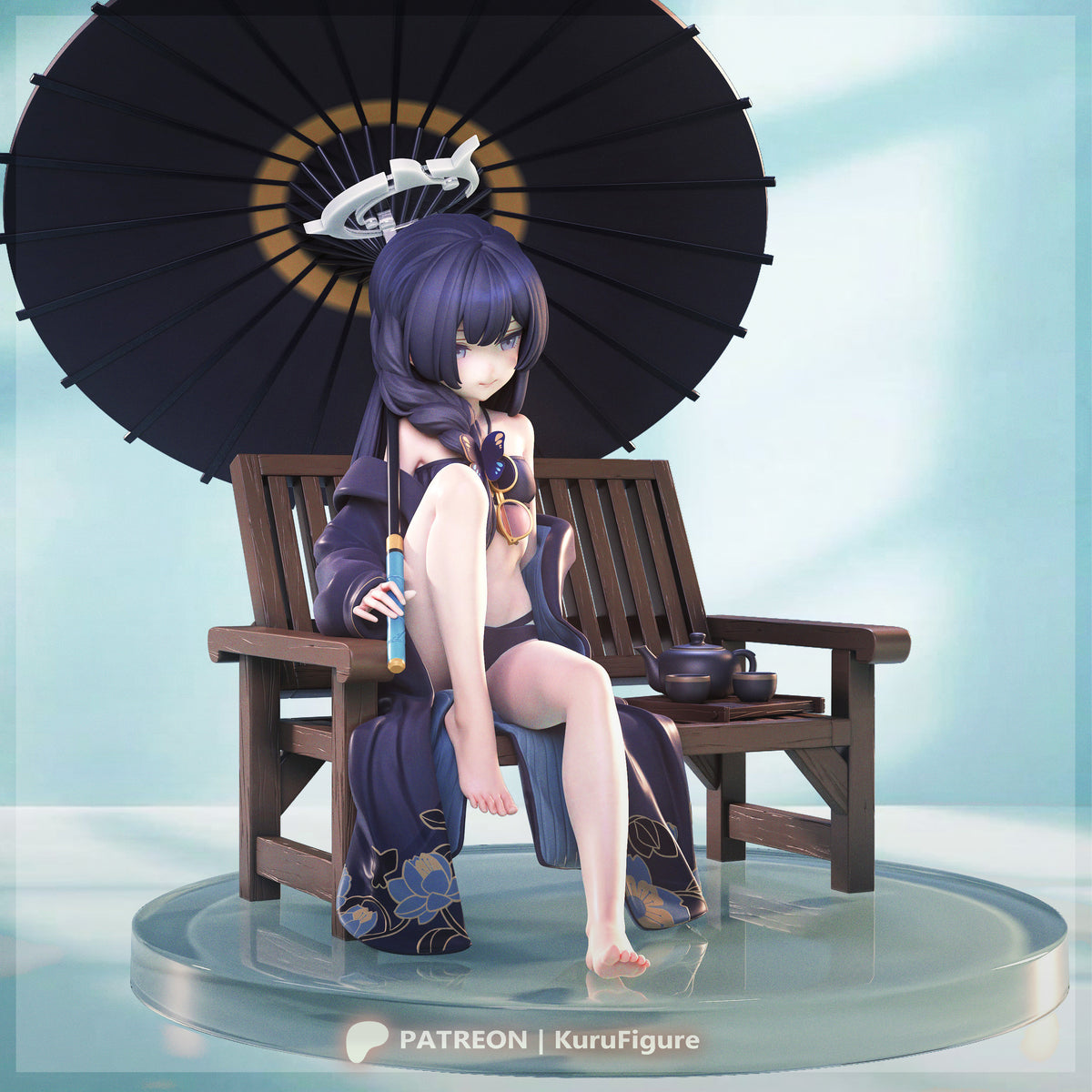 2048 Ryuuge Kisaki_Blue Archive NSFW - STL 3D Print Files