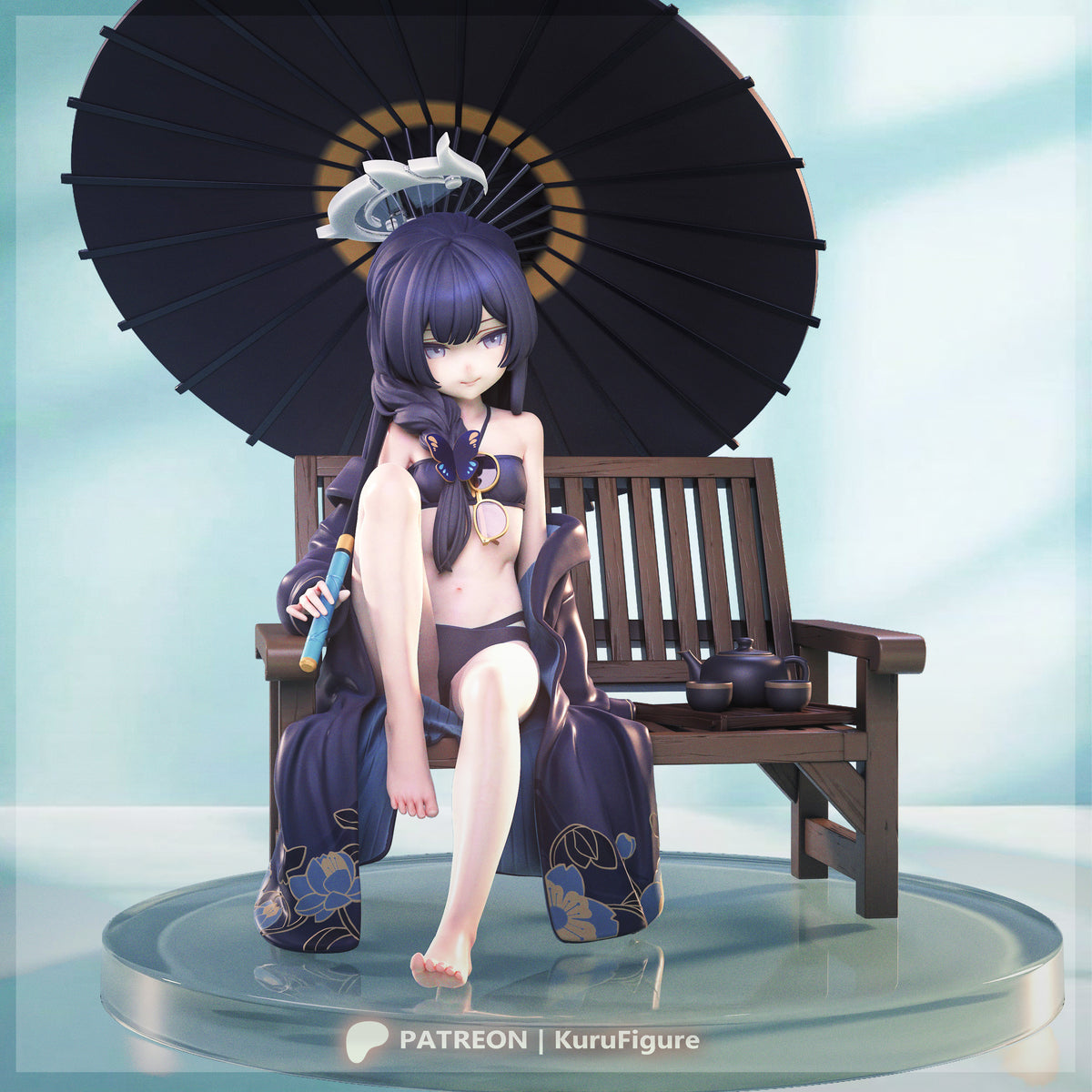 2048 Ryuuge Kisaki_Blue Archive NSFW - STL 3D Print Files