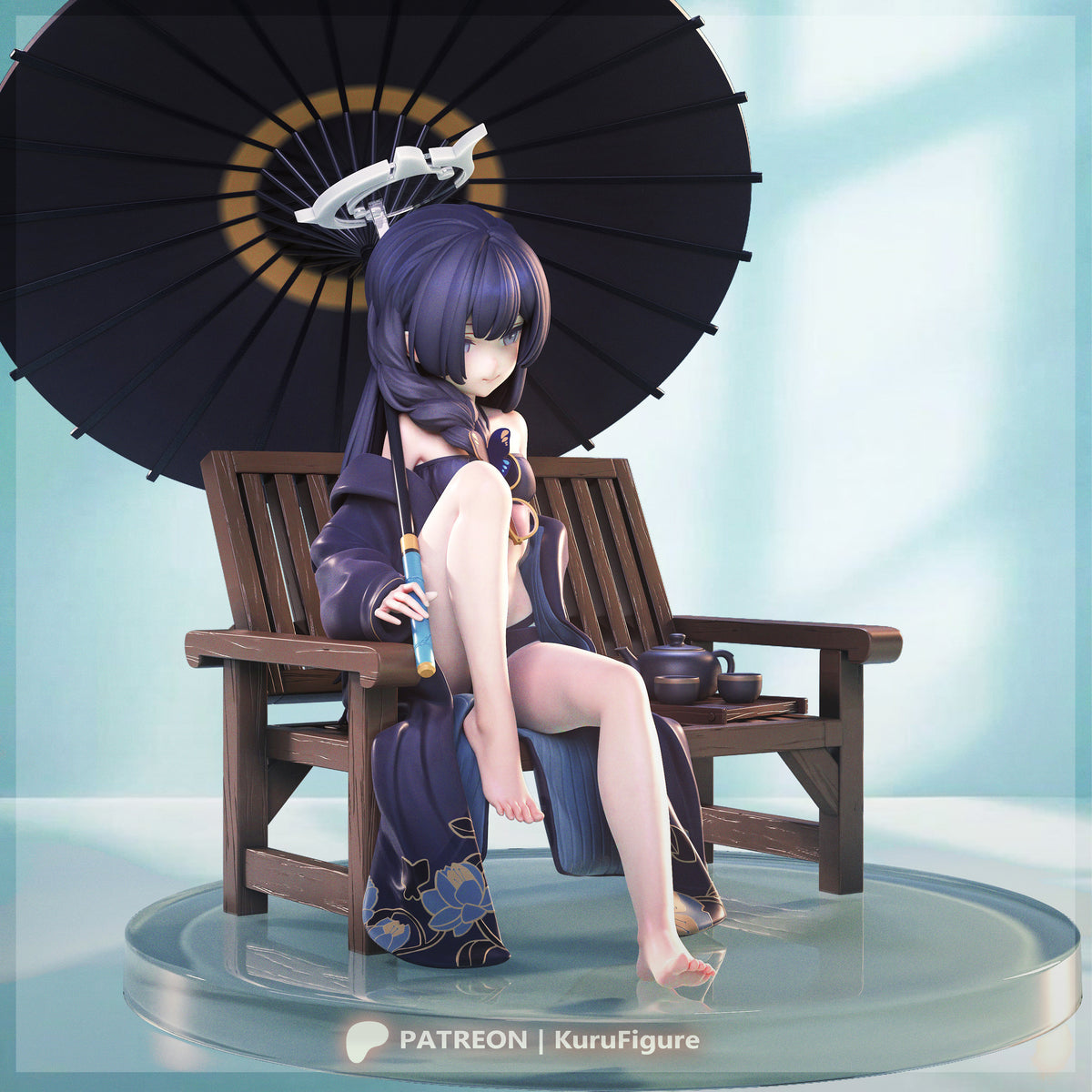 2048 Ryuuge Kisaki_Blue Archive NSFW - STL 3D Print Files
