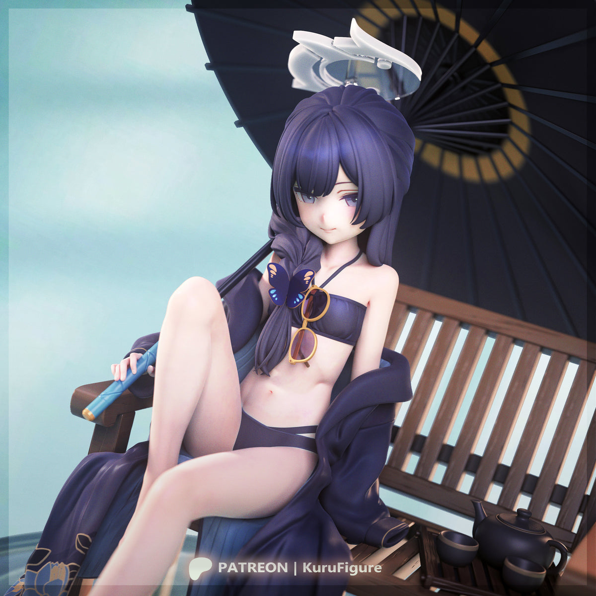 2048 Ryuuge Kisaki_Blue Archive NSFW - STL 3D Print Files