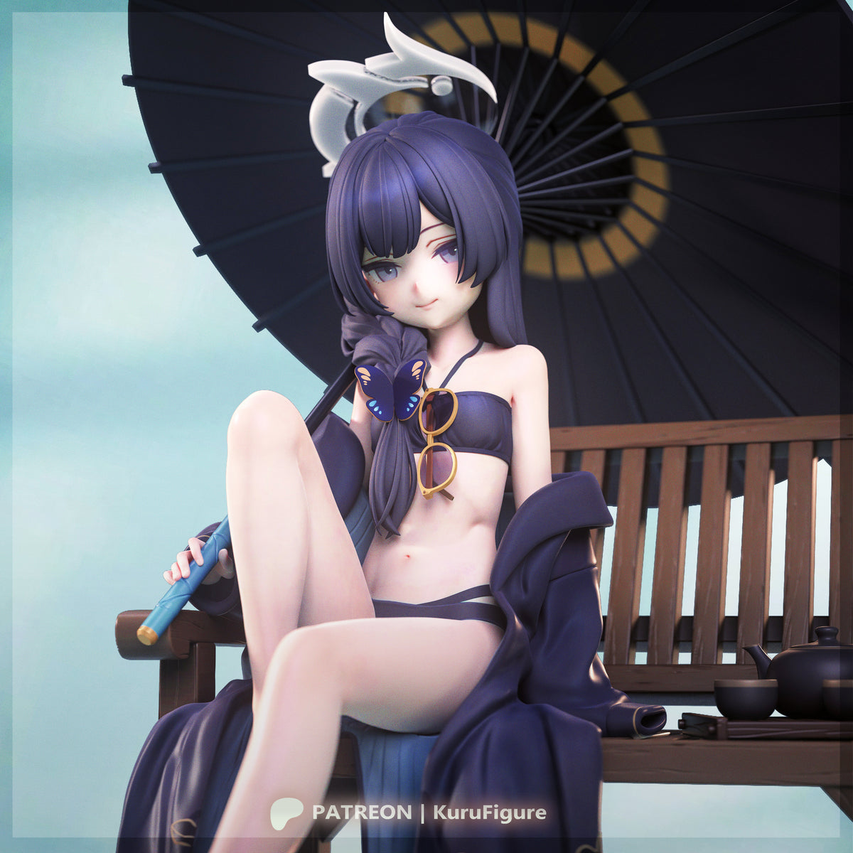 2048 Ryuuge Kisaki_Blue Archive NSFW - STL 3D Print Files