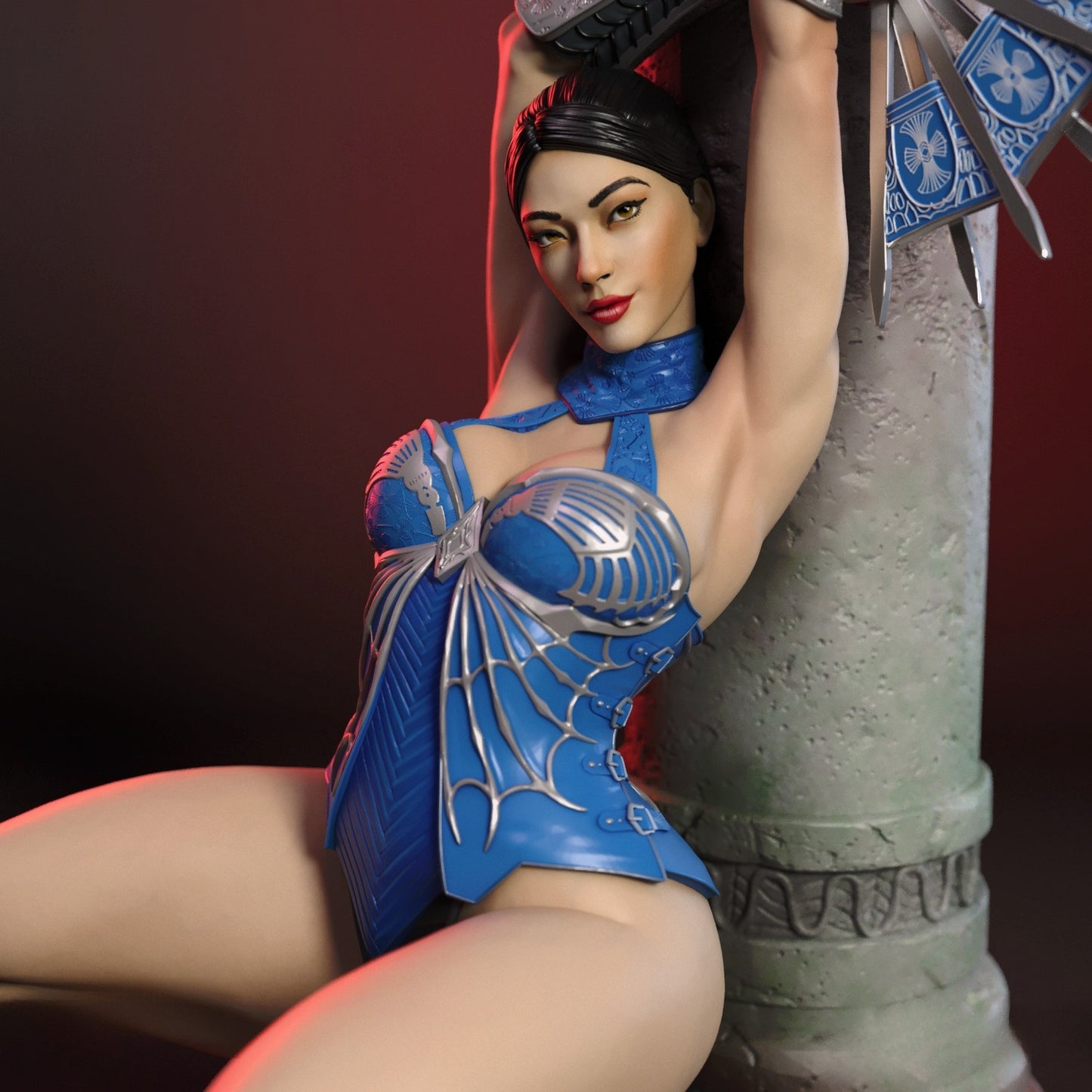 1182 Kitana_Mortal Kombat - STL 3D Print Files