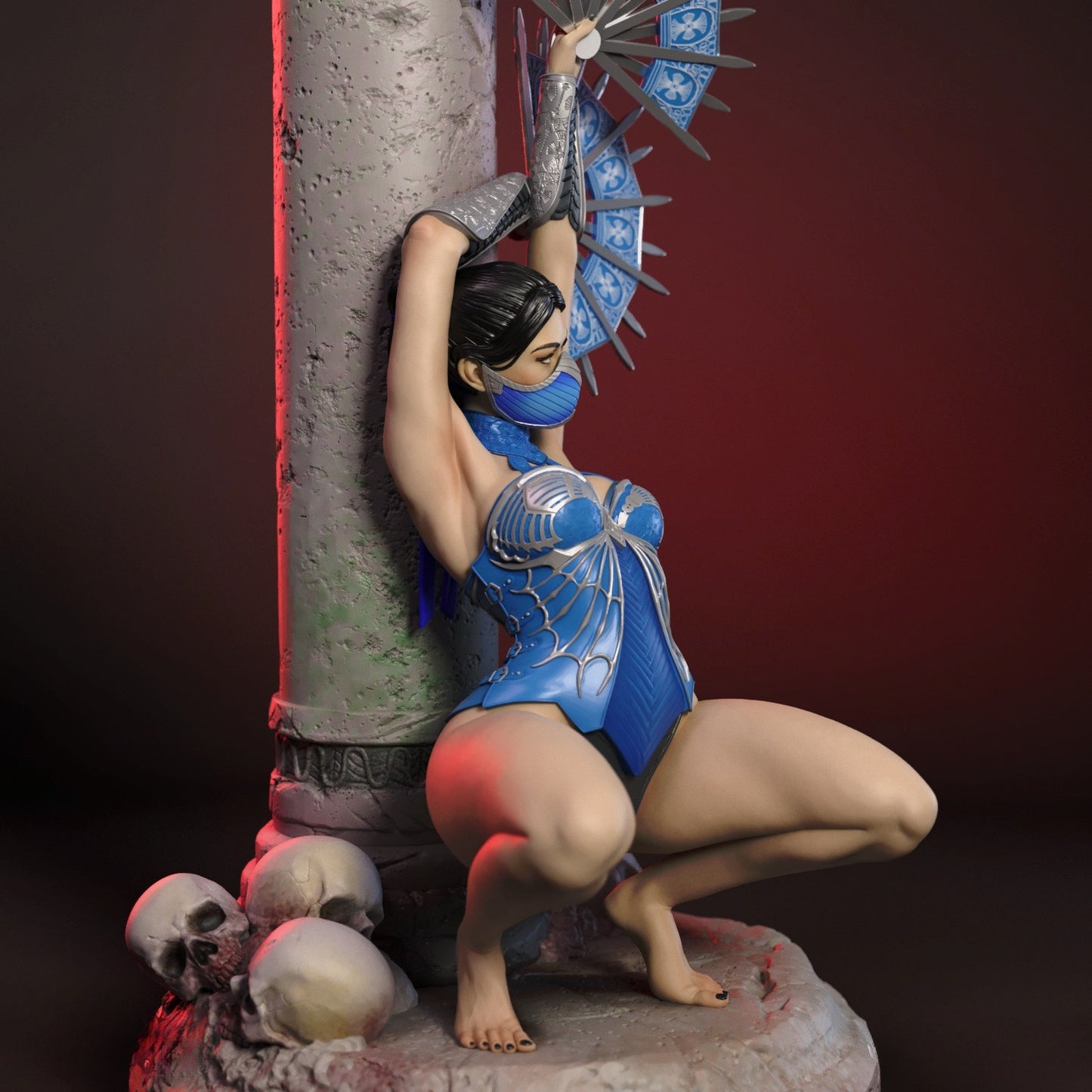 1182 Kitana_Mortal Kombat - STL 3D Print Files
