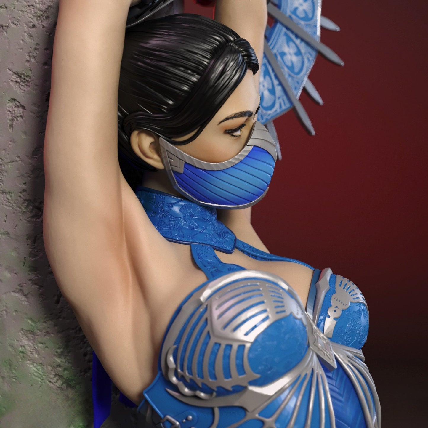 1182 Kitana_Mortal Kombat - STL 3D Print Files