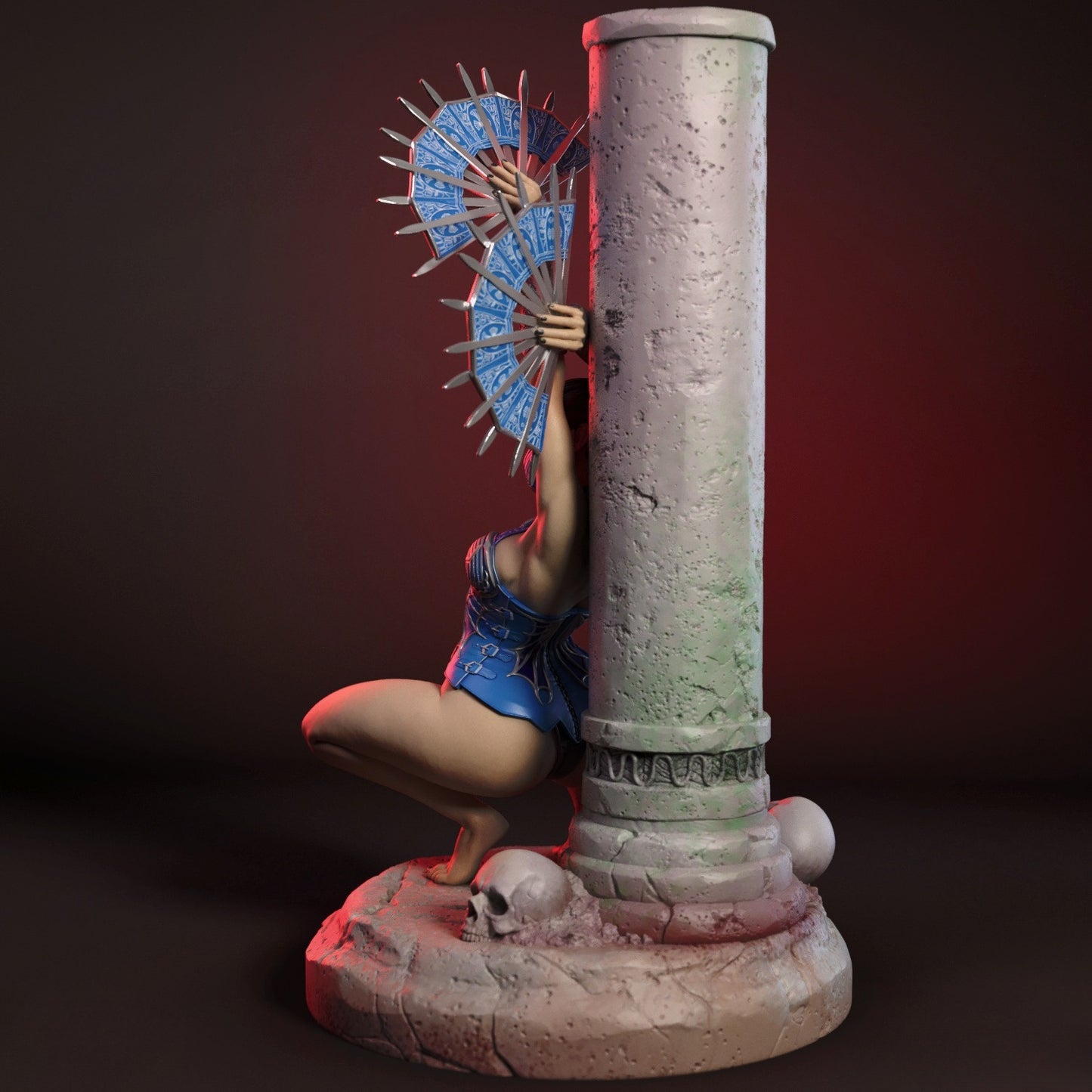 1182 Kitana_Mortal Kombat - STL 3D Print Files