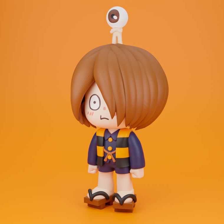 0161 Kitaro - STL 3D Print Files