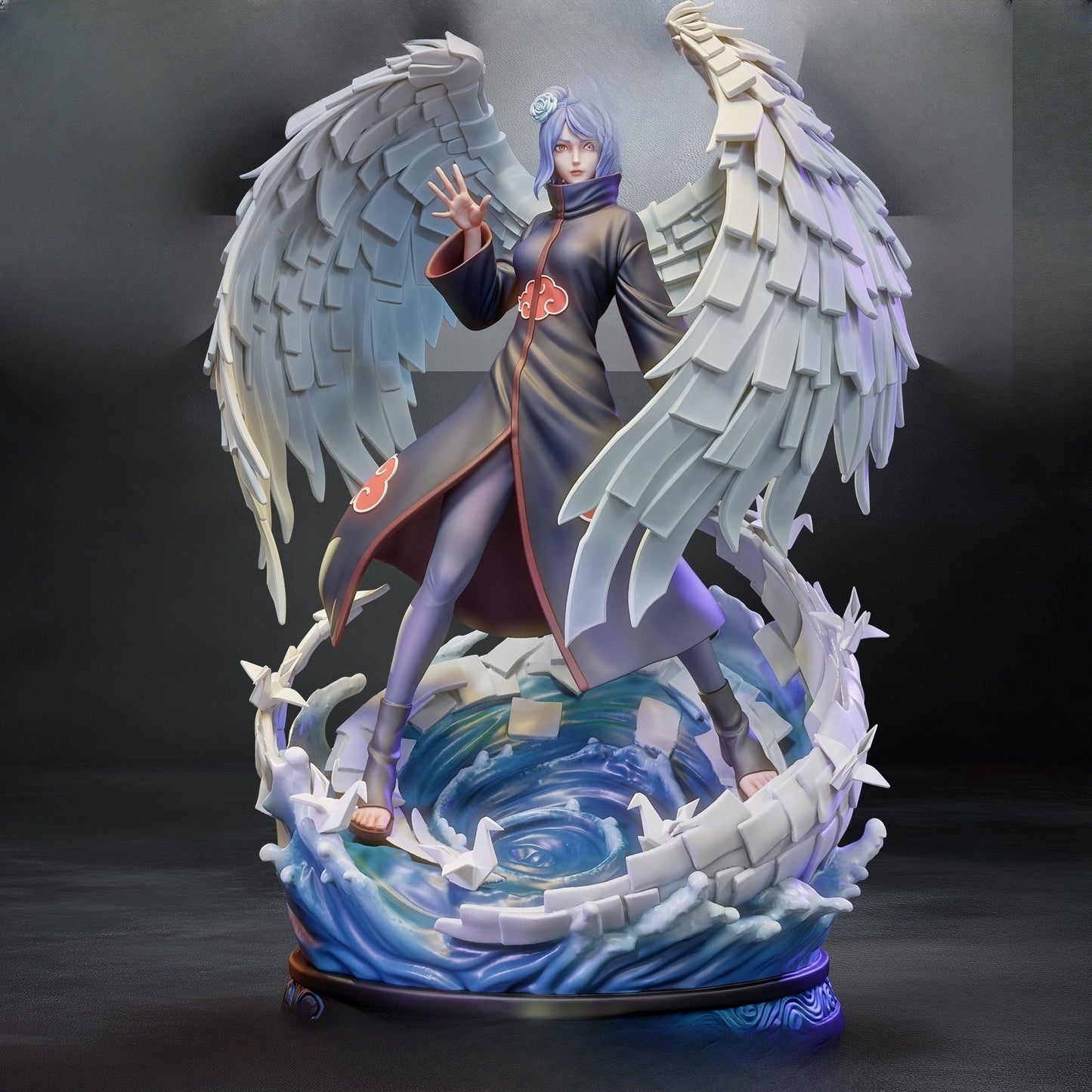 0803 Naruto_Konan - STL 3D Print Files