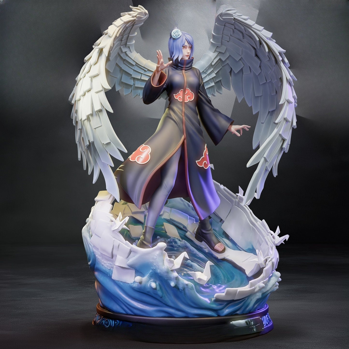 0803 Naruto_Konan - STL 3D Print Files