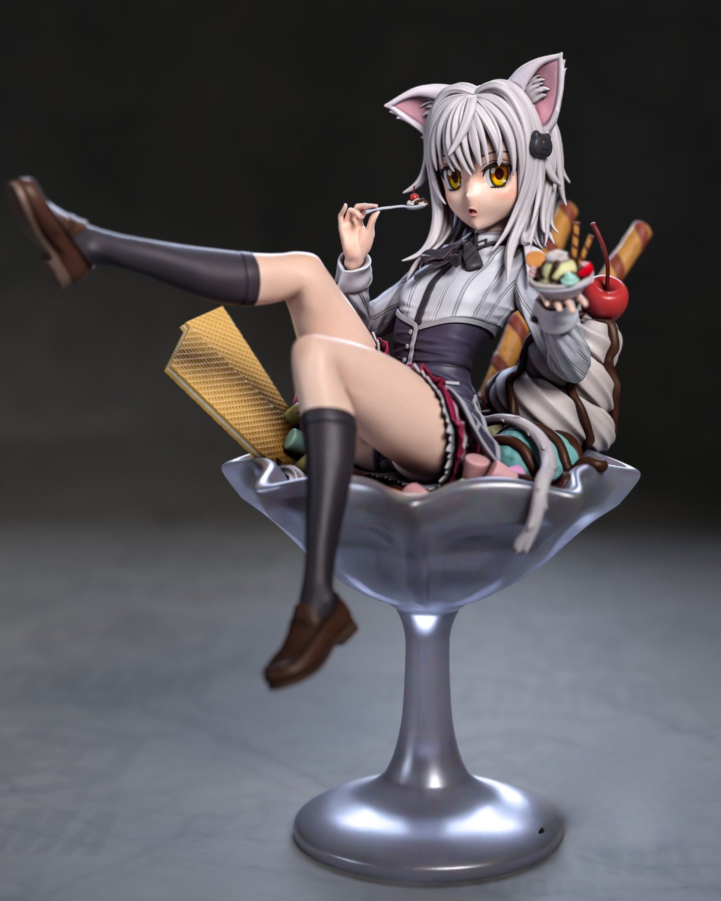 1479 Koneko Toujou_High School DxD - STL 3D Print Files