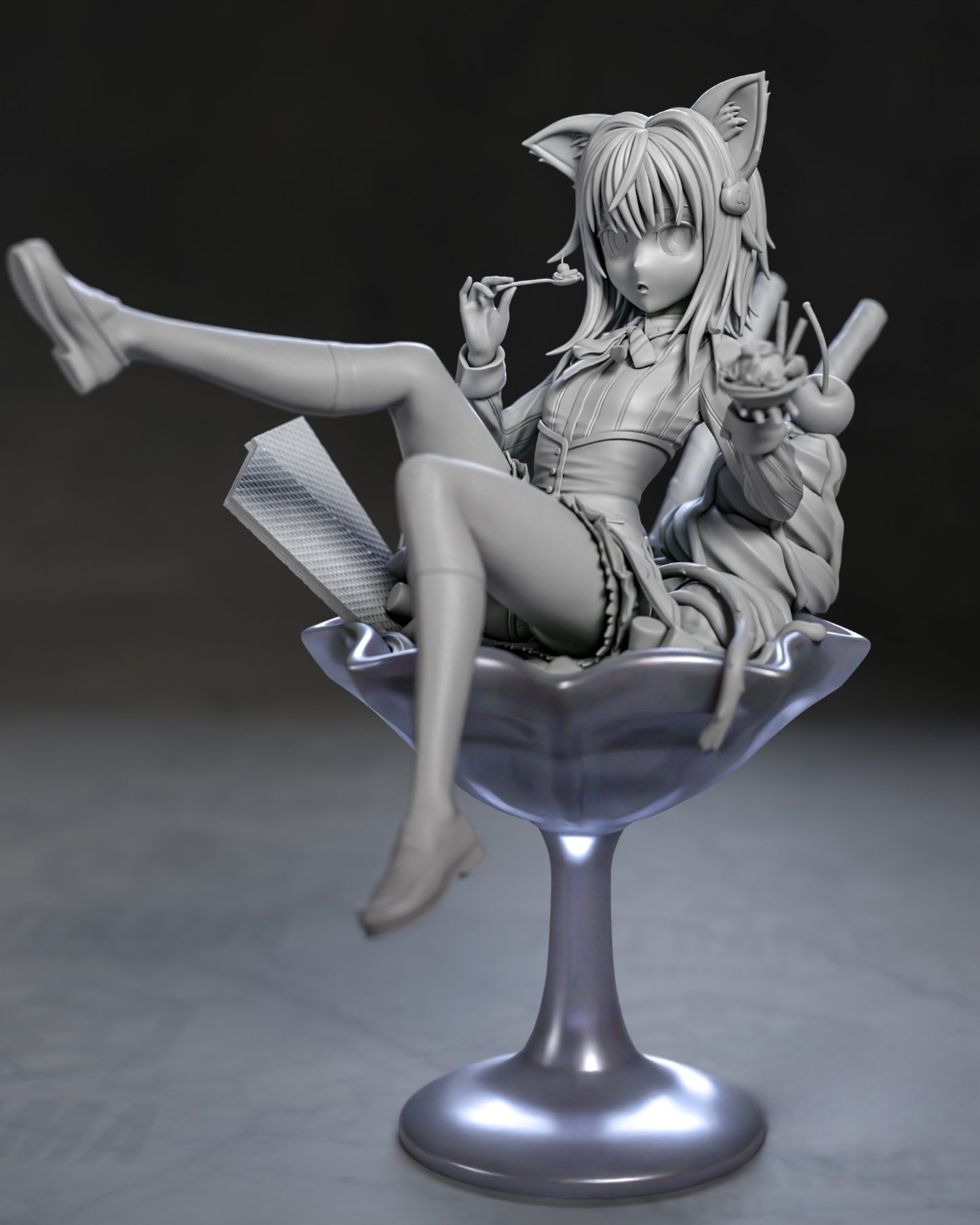 1479 Koneko Toujou_High School DxD - STL 3D Print Files