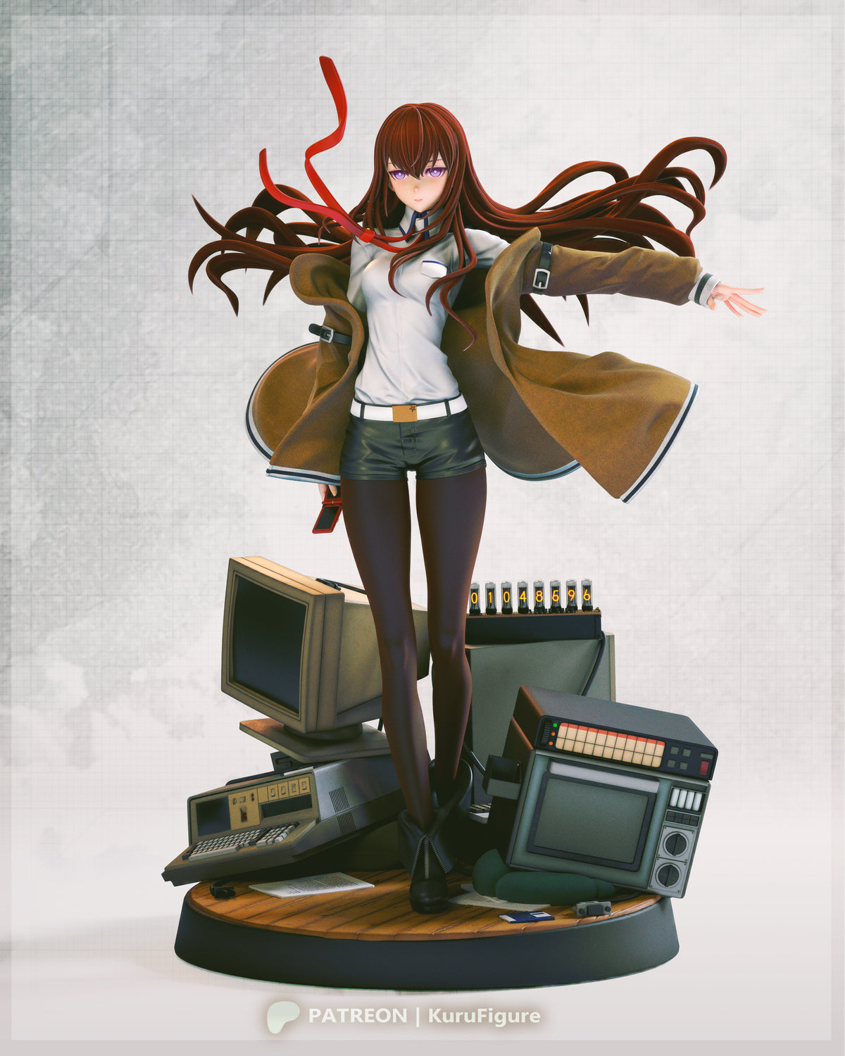 2080 Kurisu Makise_SteinsGate - STL 3D Print Files