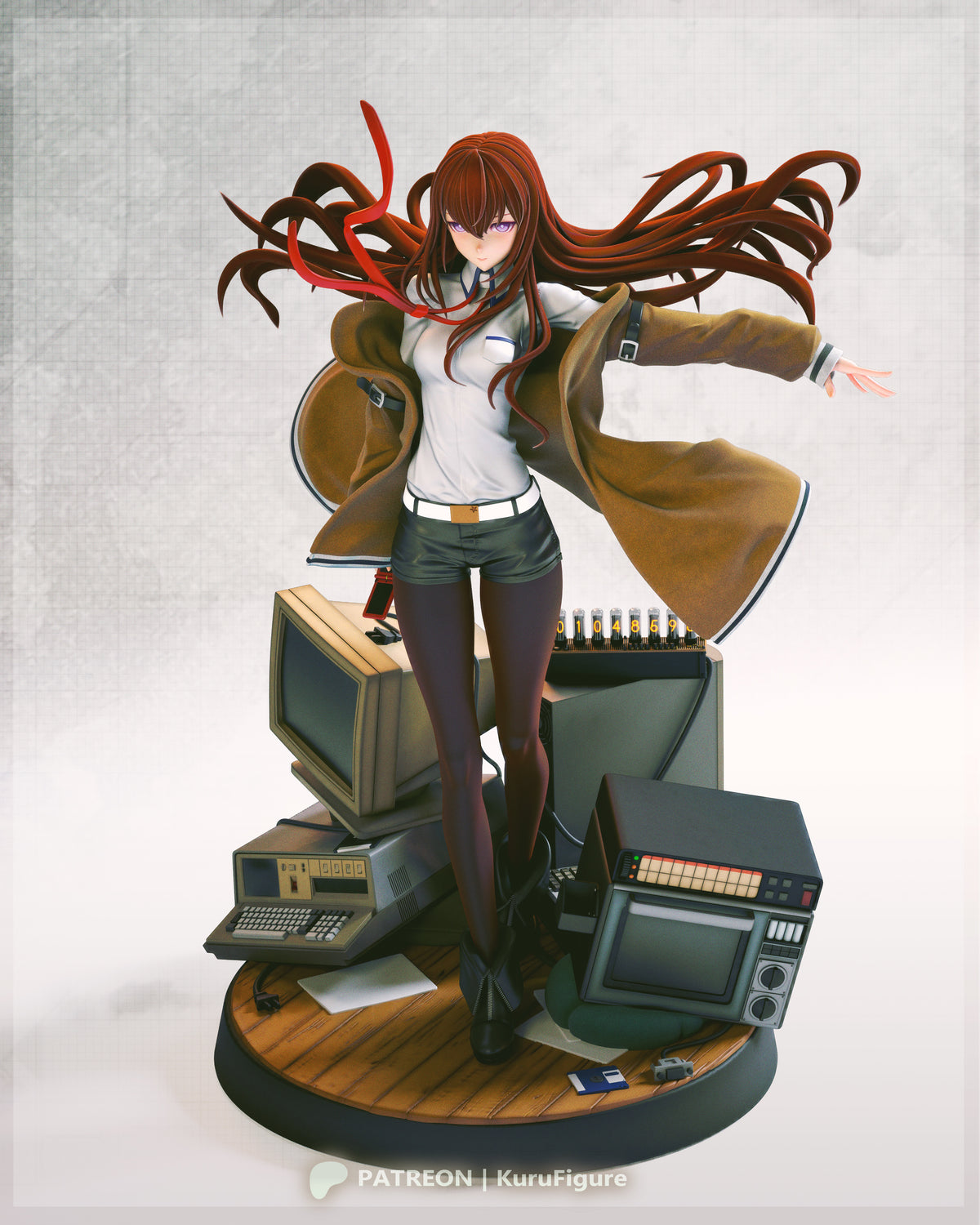 2080 Kurisu Makise_SteinsGate - STL 3D Print Files