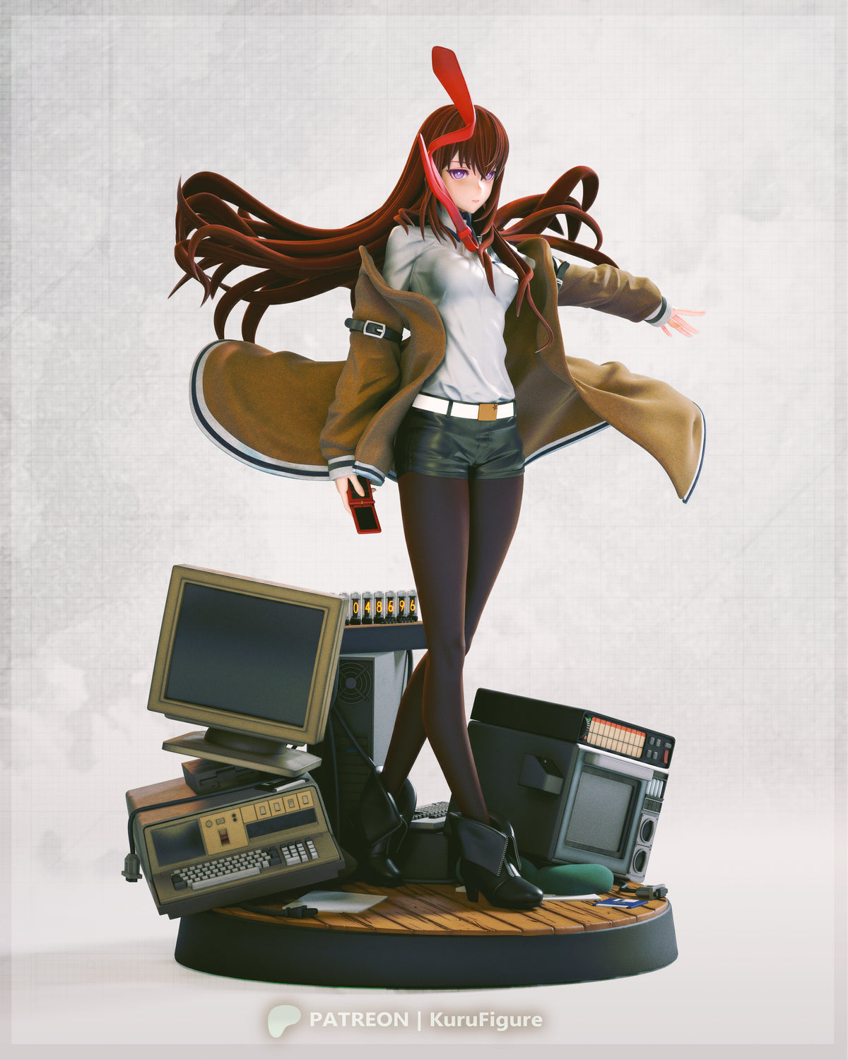 2080 Kurisu Makise_SteinsGate - STL 3D Print Files