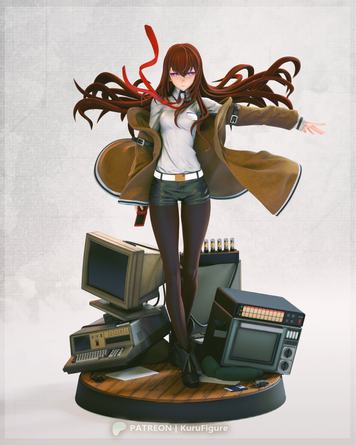 2080 Kurisu Makise_SteinsGate - STL 3D Print Files