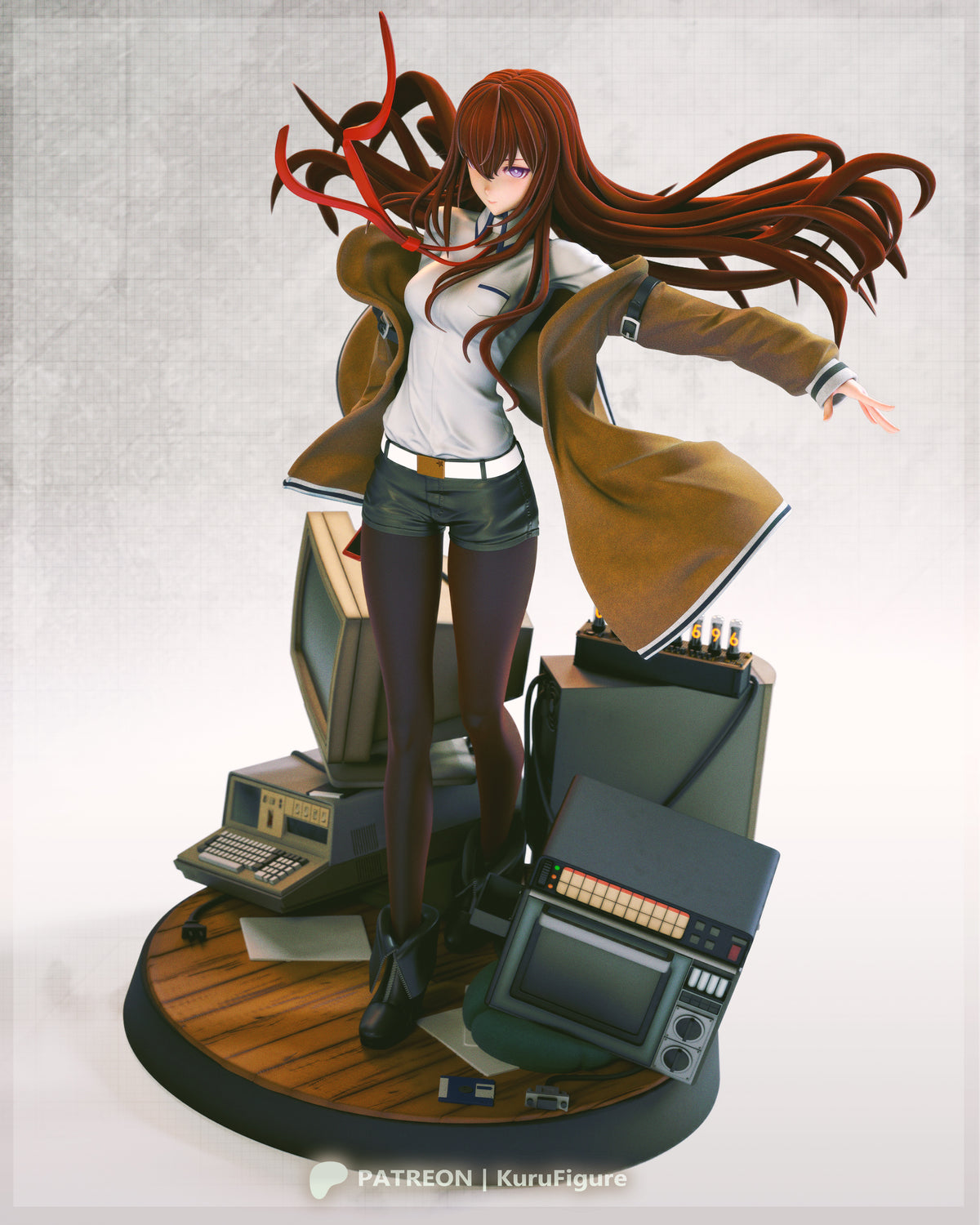 2080 Kurisu Makise_SteinsGate - STL 3D Print Files